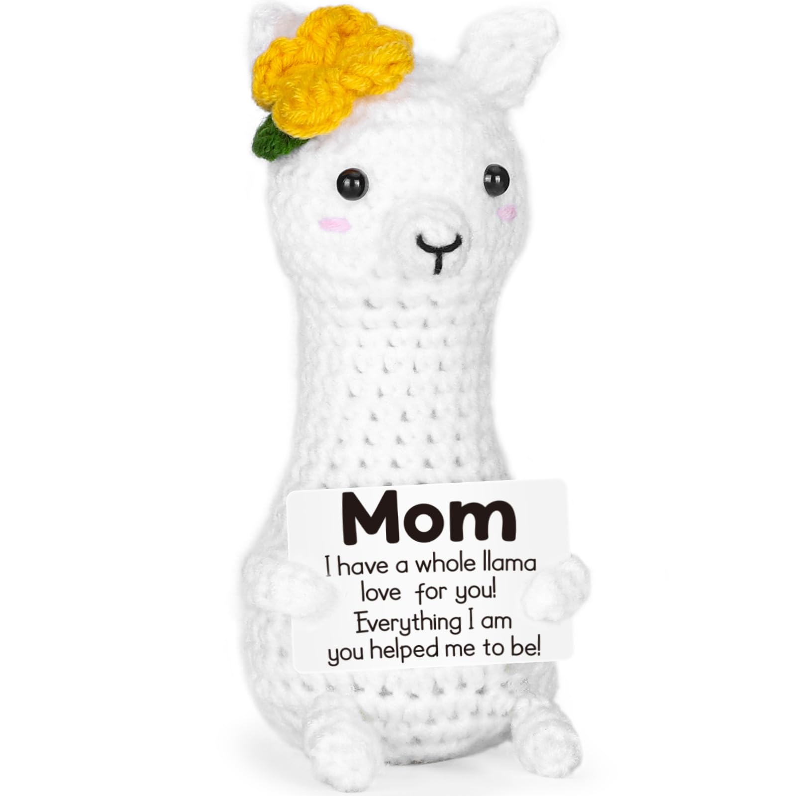 Christmas Llama Mom Gifts from Daughter Son, Stocking Stuffers Birthday Gifts for Mom Mama Bonus Stepmom Mother in Law, Best Mom