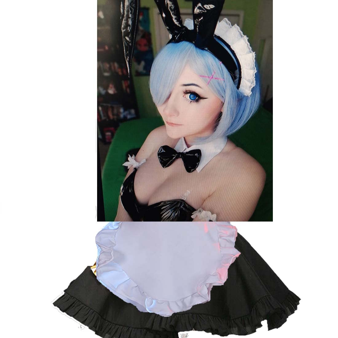 Maysong Victorian Women'S Maid Cosplay Apron French Housekeeper Apron