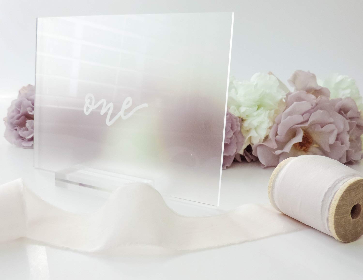 Uniqooo 6 Pack Frosted Acrylic Blank Sign Acrylic Wedding Table Numbers, 11 X 14 In, Diy Acrylic Sheet For Wedding Table Number