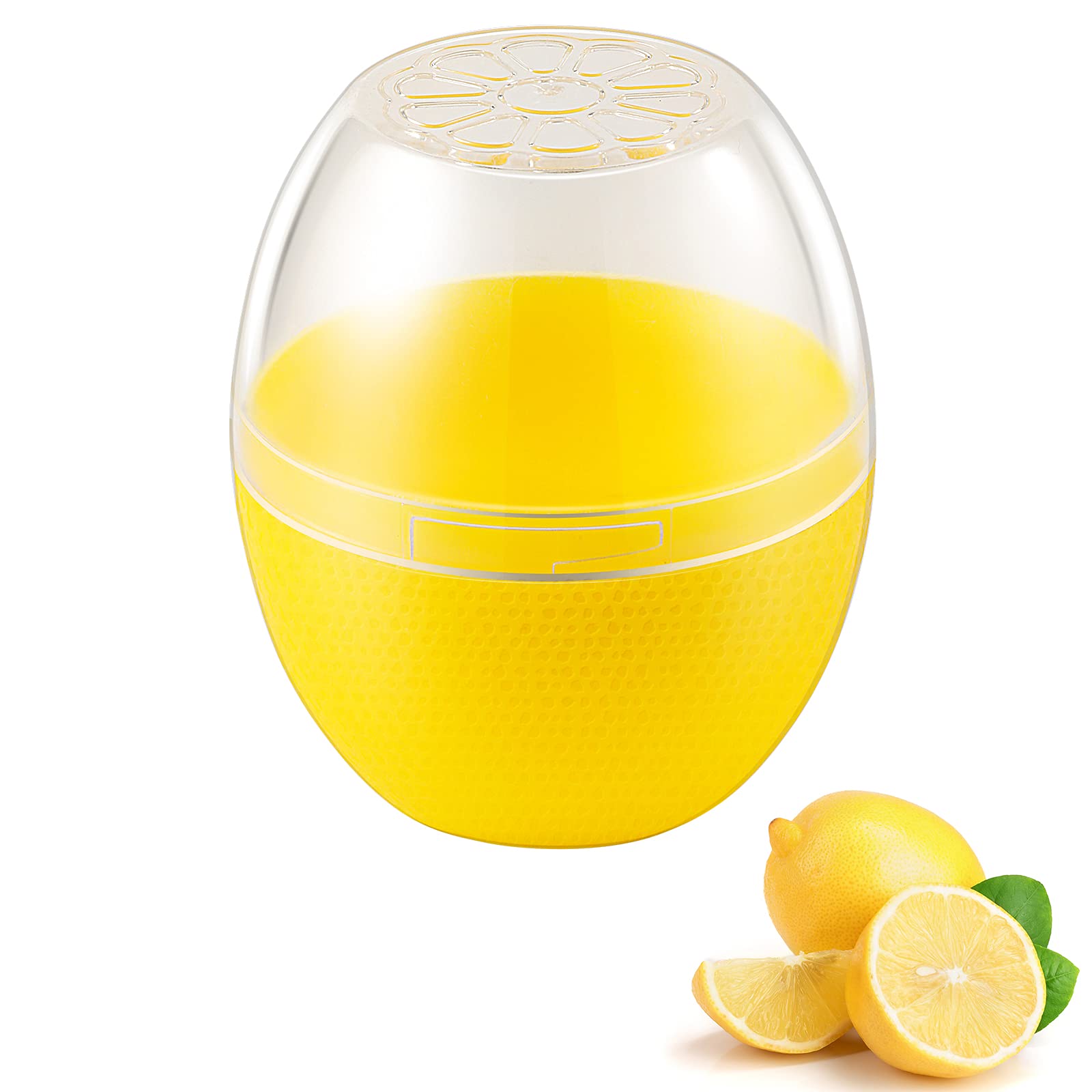 Lemon Storage Containers, Reusable Lemon Keeper For Refrigerator, Individual Lime Saver Holder Organizer For Fridge To Keep Lemo