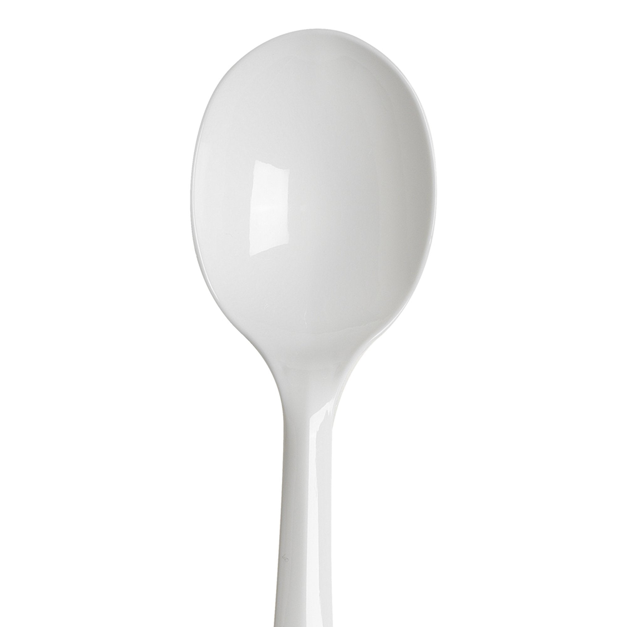 Dixie 5.75'' Medium-Weight Polypropylene Plastic Soup Spoon By Gp Pro (Georgia-Pacific), White, Psm21, (Case Of 1,000), Medium W