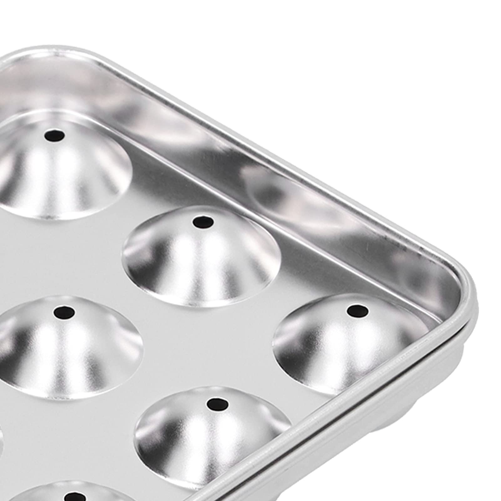 Ice Cube Trays, 304 Stainless Steel Ice Cube Tray With Lid Ice Making Tool For Home Summer Kitchen