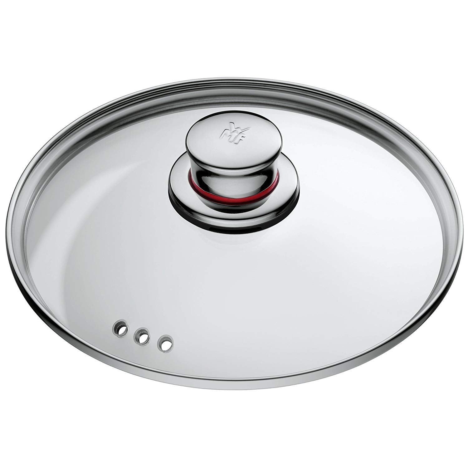 WMF cookware Set 4-Piece Quality One Vapor Hole Glass lid Cromargan Stainless Steel Brushed Suitable for All Stove Tops Includin