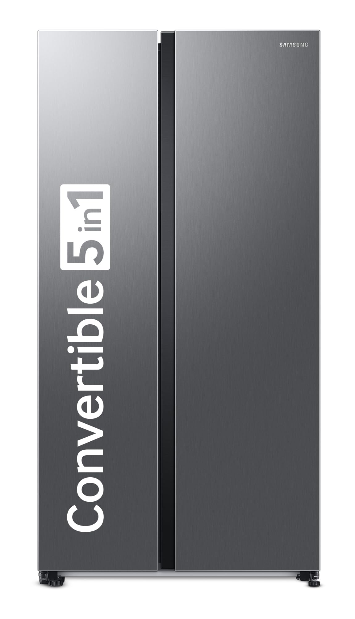 Samsung 653 L, 2 Star, Frost Free, Double Door, Convertible 5In1 Digital Inverter, Side By Side Refrigerator (Rs76Cg80X0S9Hl, 