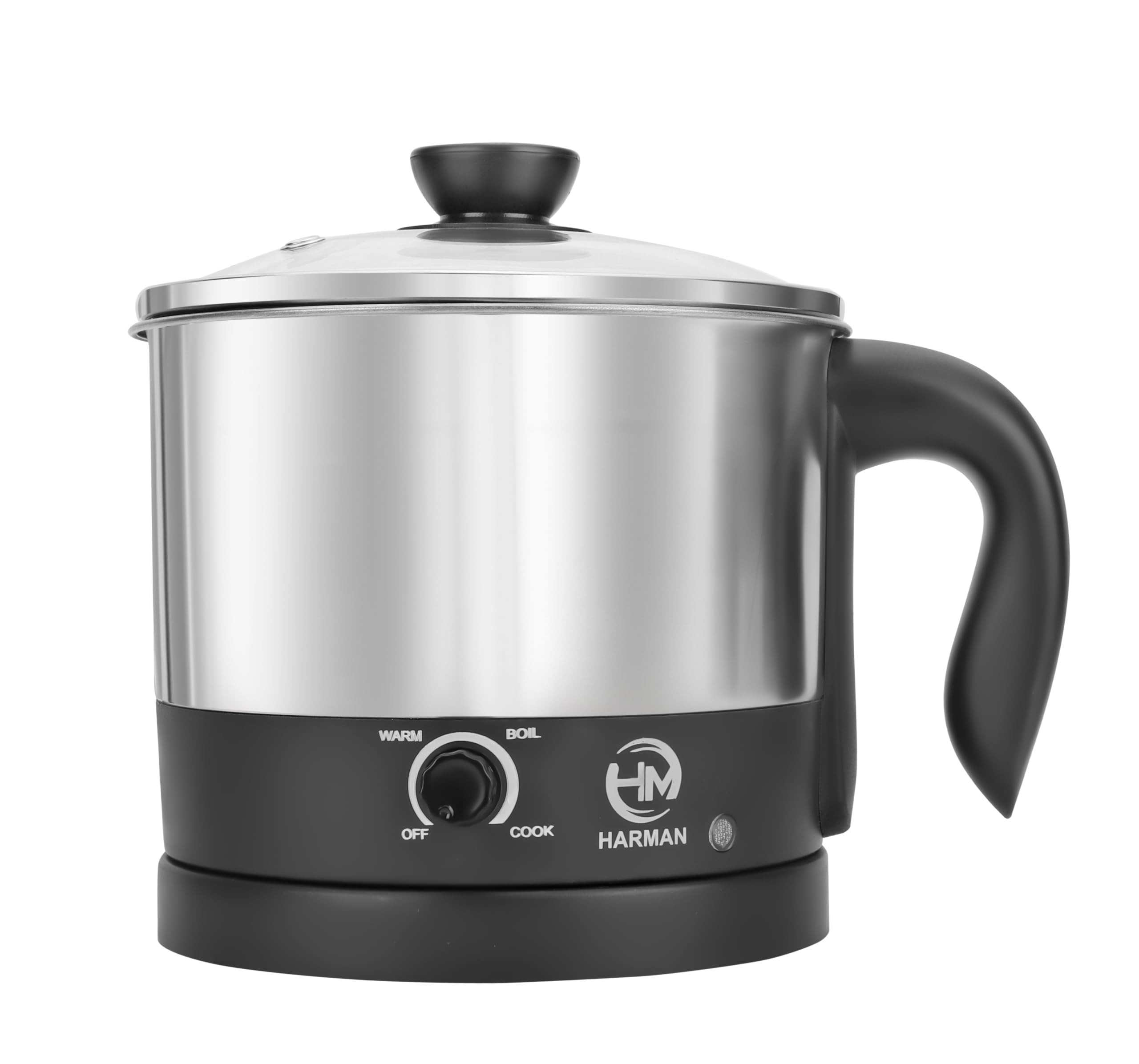 Hm Ketty 1.2 L Multipurpose Electric Kettle - 600W Stainless Steel Body For Boiling Water, Milk, Tea, Coffee, Oats, Noodles & So