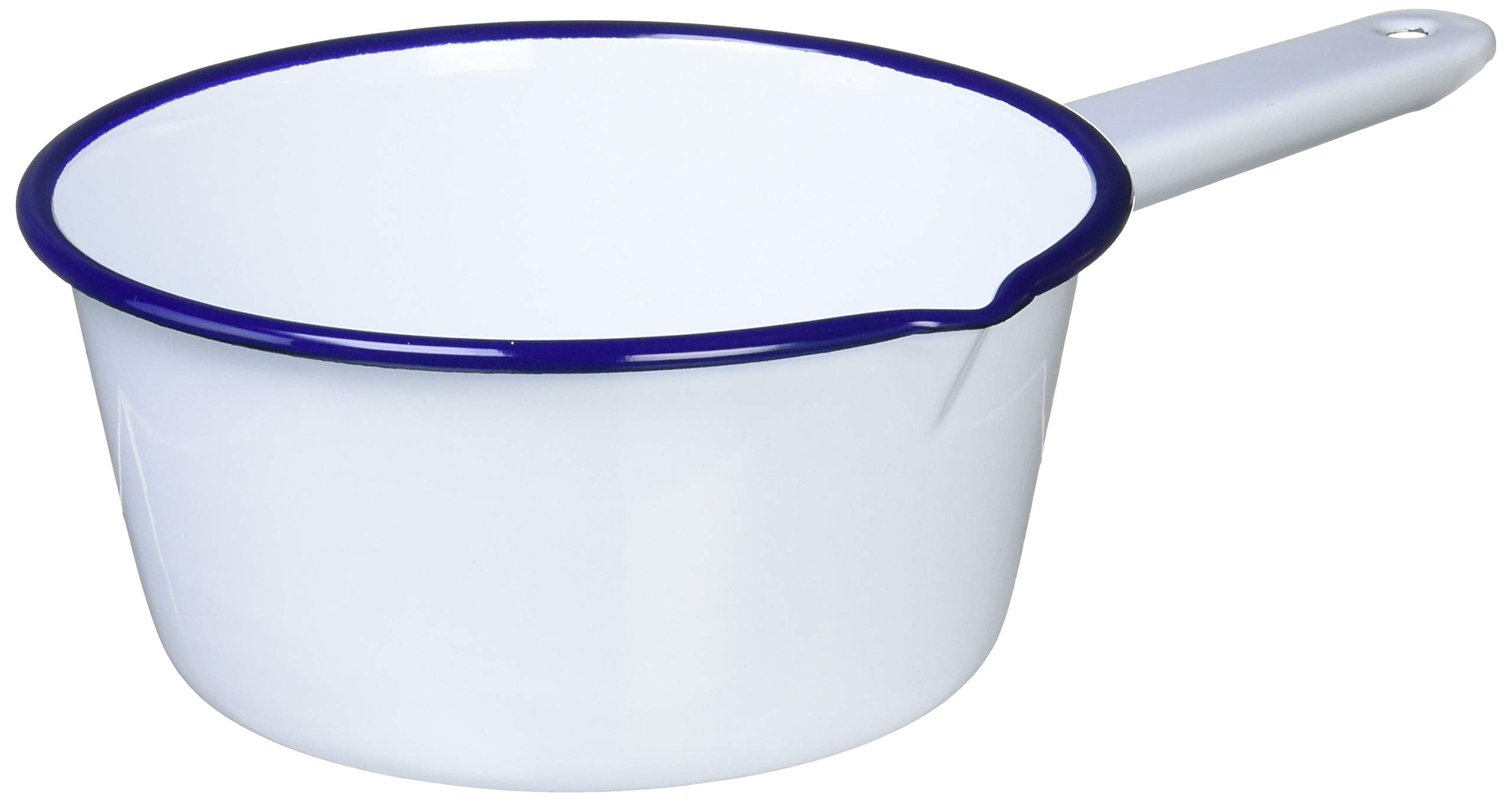 POSH LIVING 540WL Enameled Single Handle Pot Saucepan L Blue