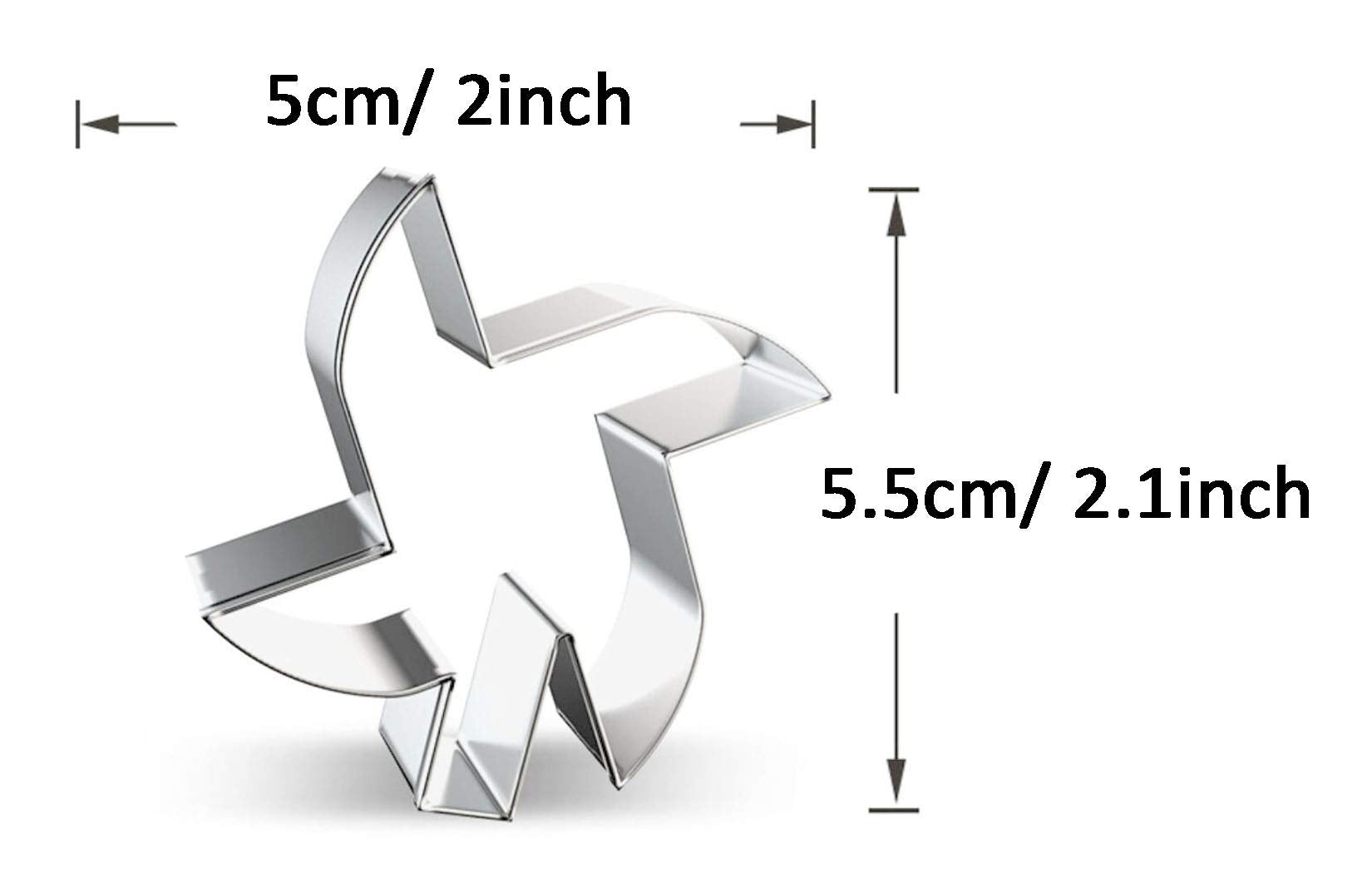 Wjsyshop Windmill Cookie Cutter