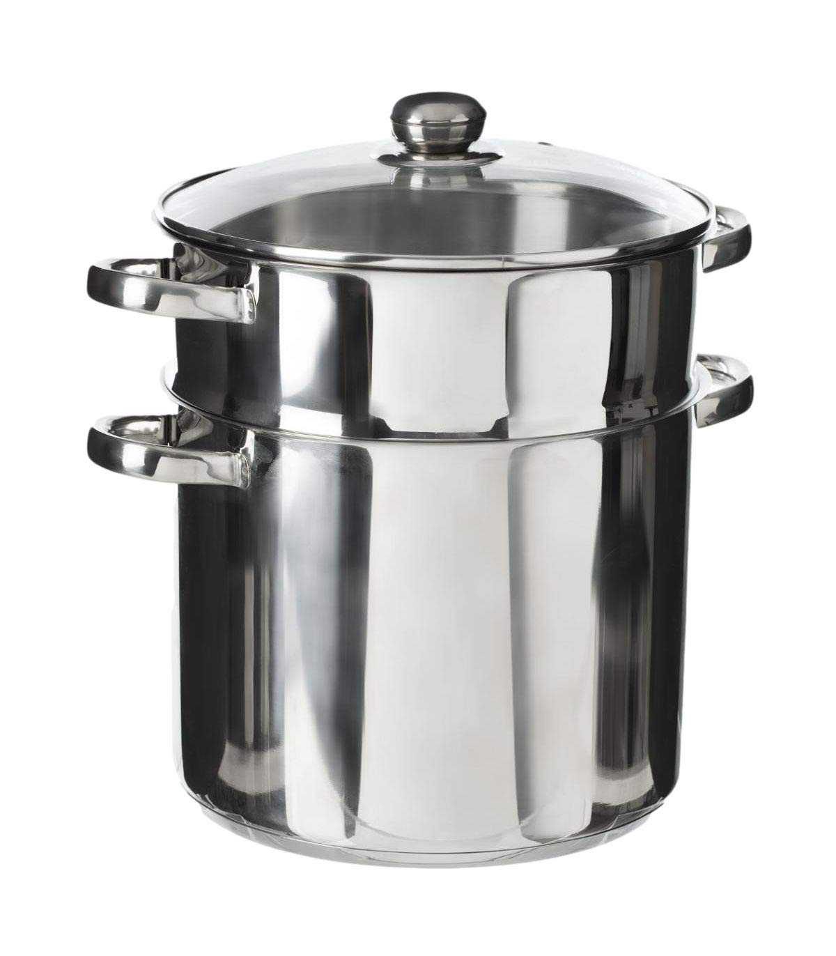 Secret de Gourmet - Stainless Steel Couscous Maker Capacity 11 liters D 26 cm