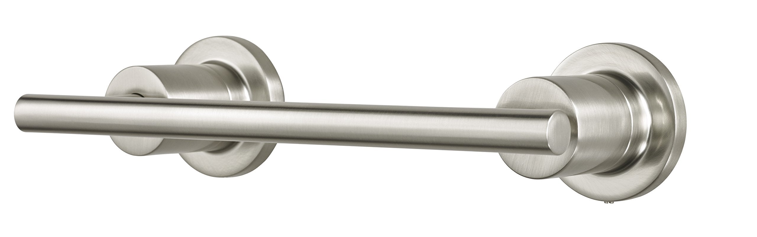 Pfister Contempra Toilet Paper Holder, Bathroom Tissue Roll Holder, Wall-Mounted, Screw-In, Brushed Nickel Finish, Bphnc1K