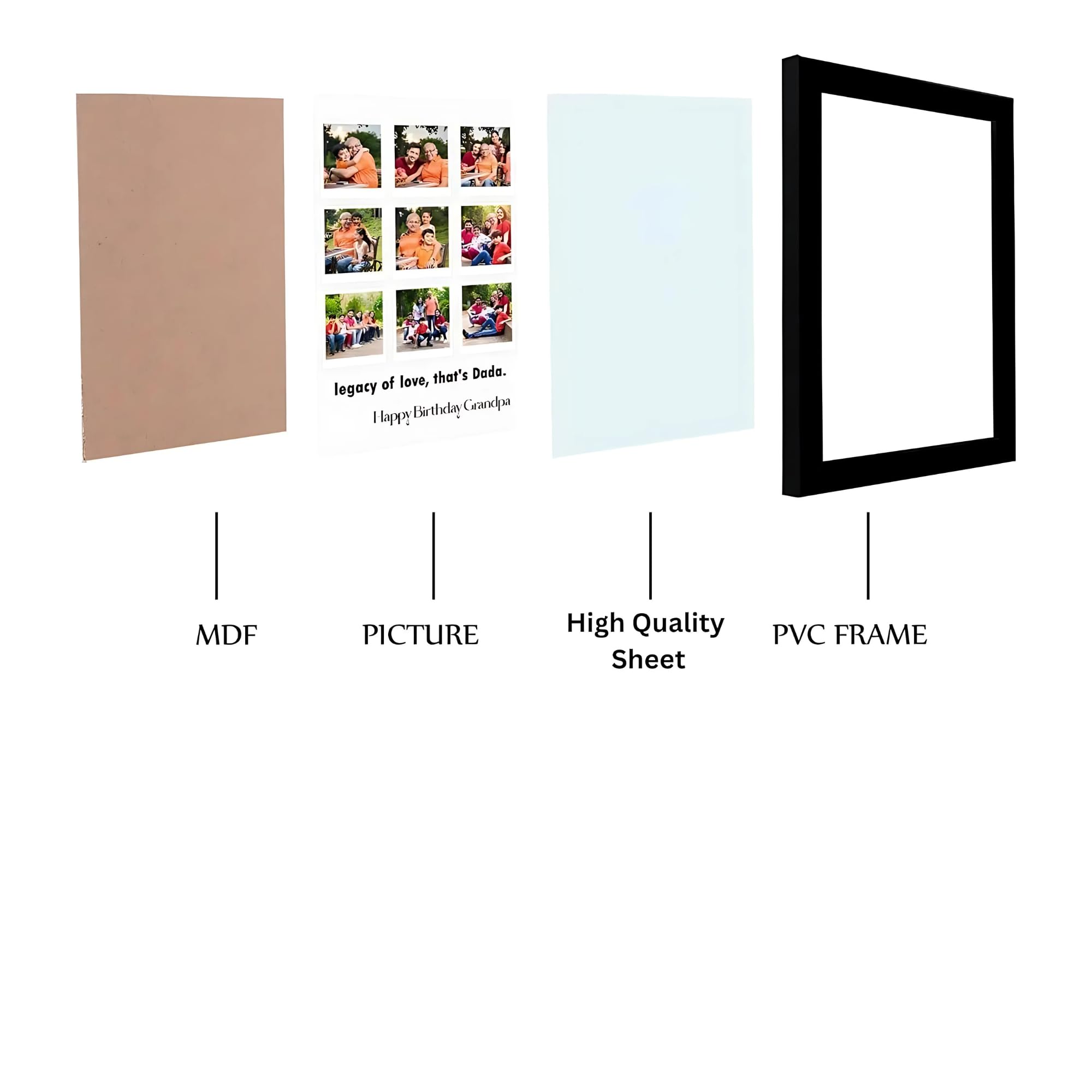 Divaframes Waterfall Painting With Frame VastuBlack Wooden Frame (10 X 14 Inches) | Vastu Wall Art | Waterfall Photo Frame For P