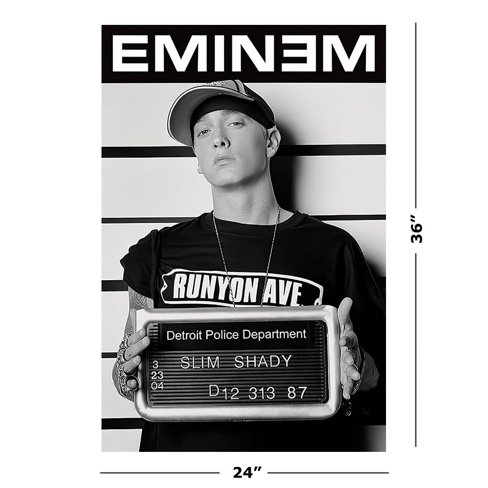 Eminem - Music/Personality Poster (Mugshot) (Size 24'' X 36'')