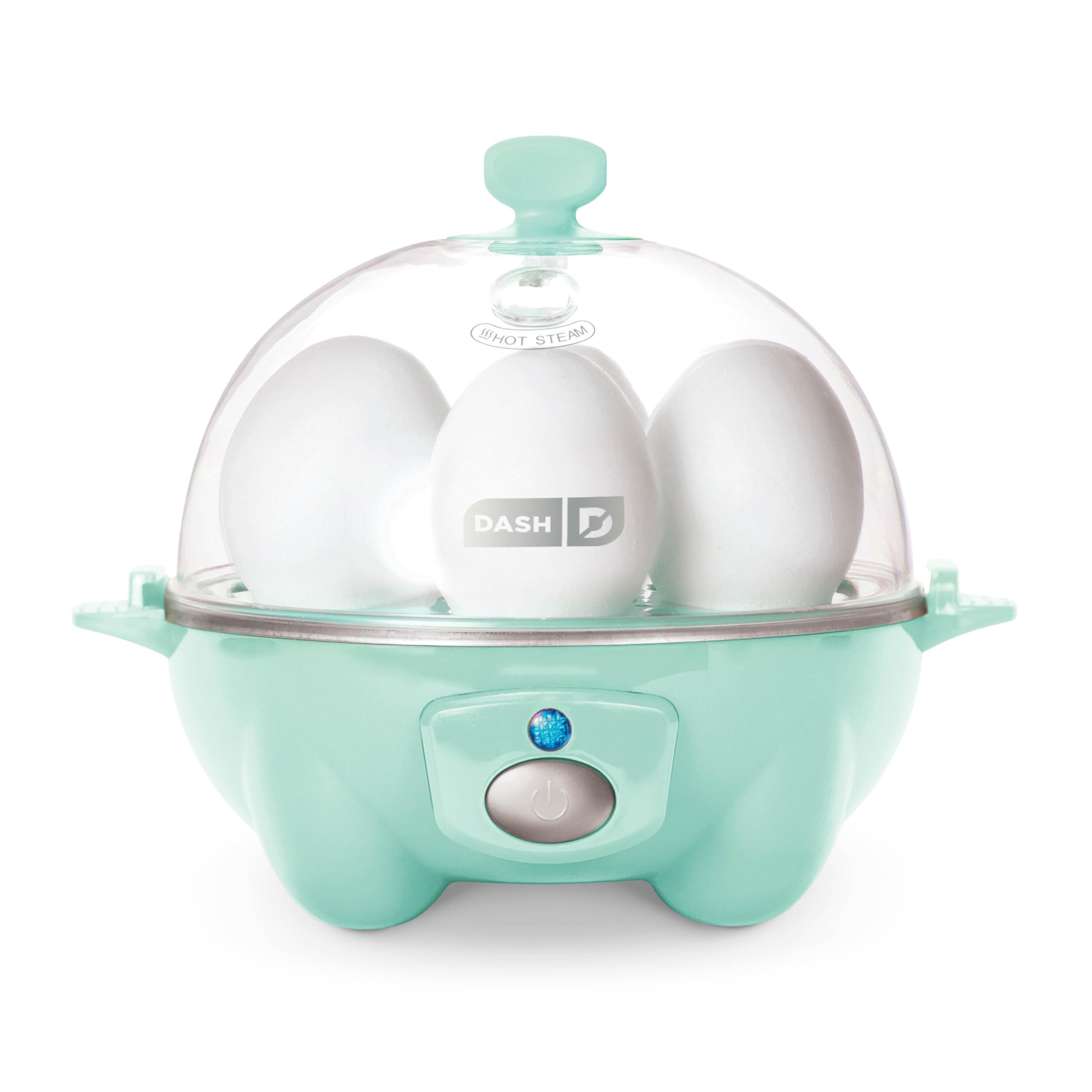 Dash Rapid Egg Cooker: 6 Egg Capacity Electric Egg Cooker For Hard Boiled Eggs, Poached Eggs, Scrambled Eggs, Or Omelets With Au