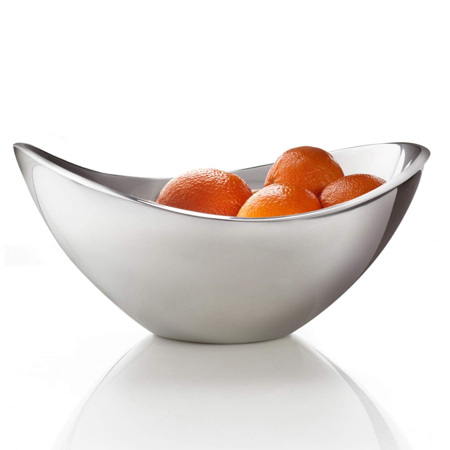 Nambe Butterfly Bowl | 6 Inch Chillable Salad Serving Bowl For Dips, Salsa, Appetizers, Olives, And Guacamole | Oven And Freezer