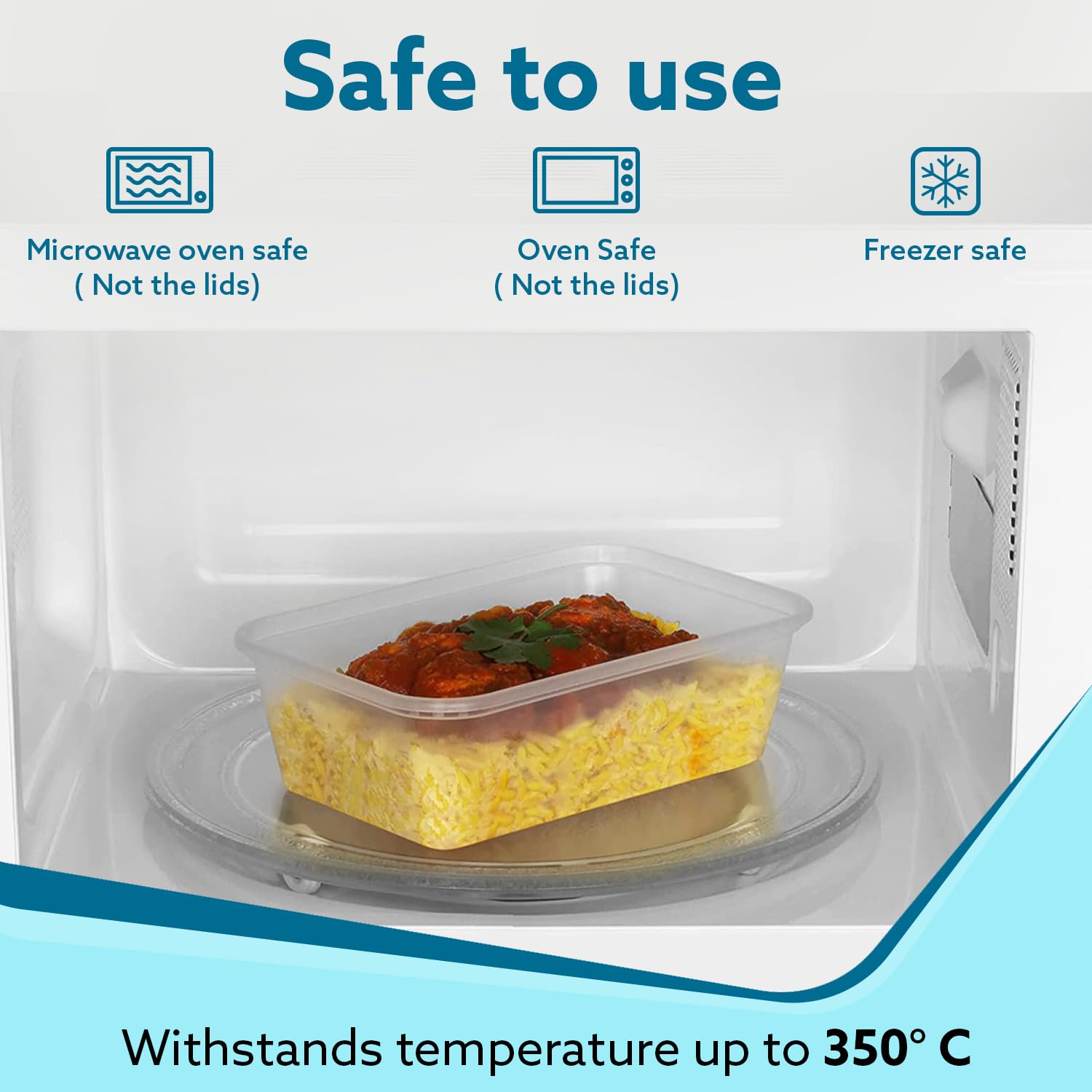 AGARO Airtight Container, Food Storage Container With Lid, Multipurpose Kitchen Container, Rectangular Plastic Body, BPA Free, L