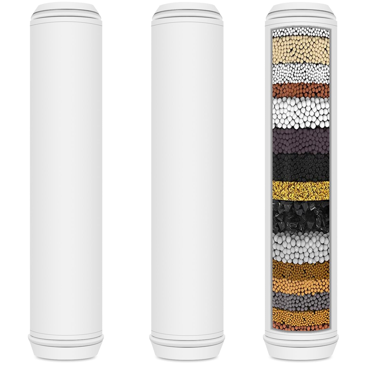 Slirceods Multi-Stage Shower Filter Replacement Compatible With Pweran Shower Filter For Fitespot Shower Filter For Handheld Sho