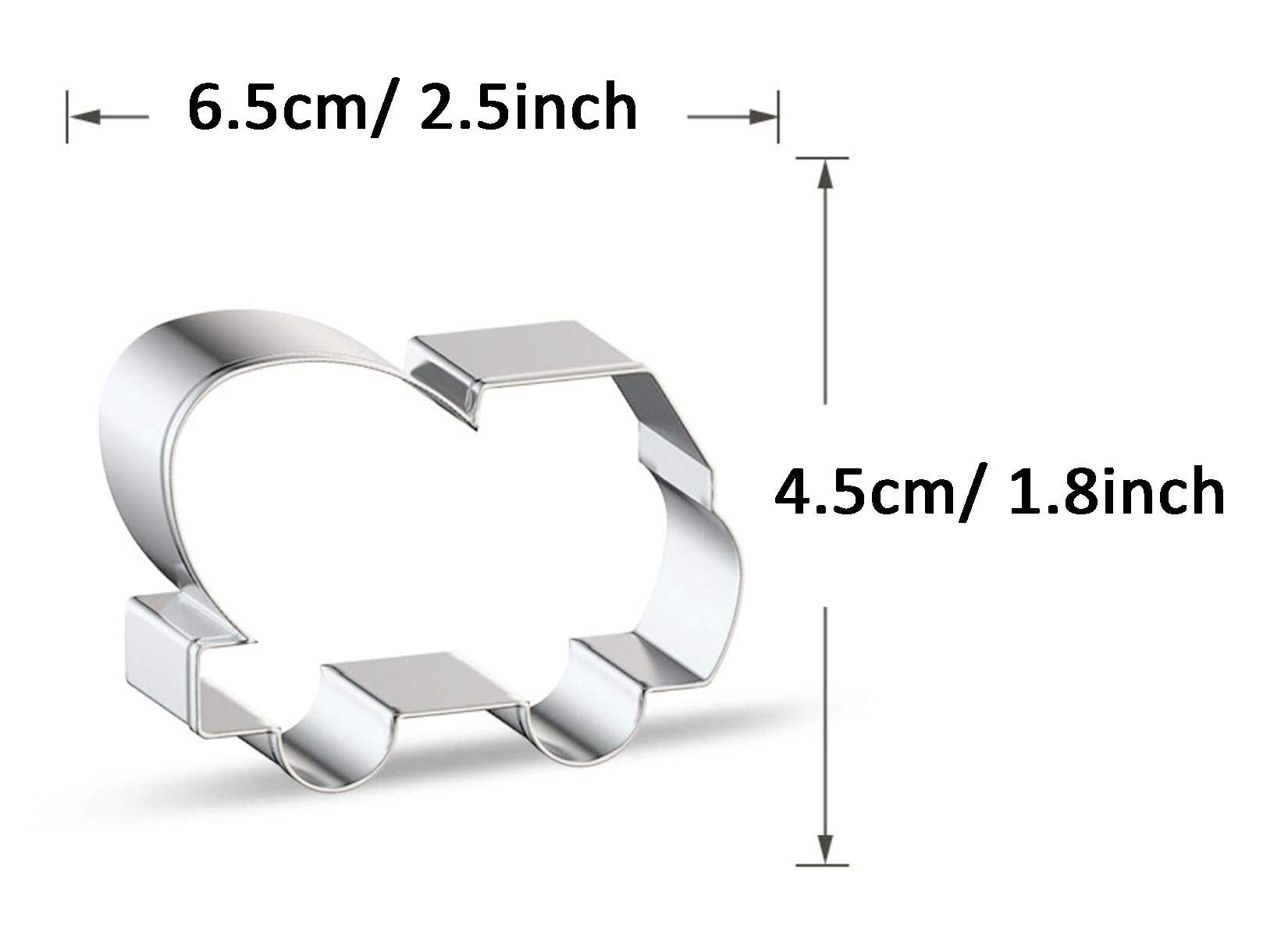 Wjsyshop Mixer Truck Cookie Cutter