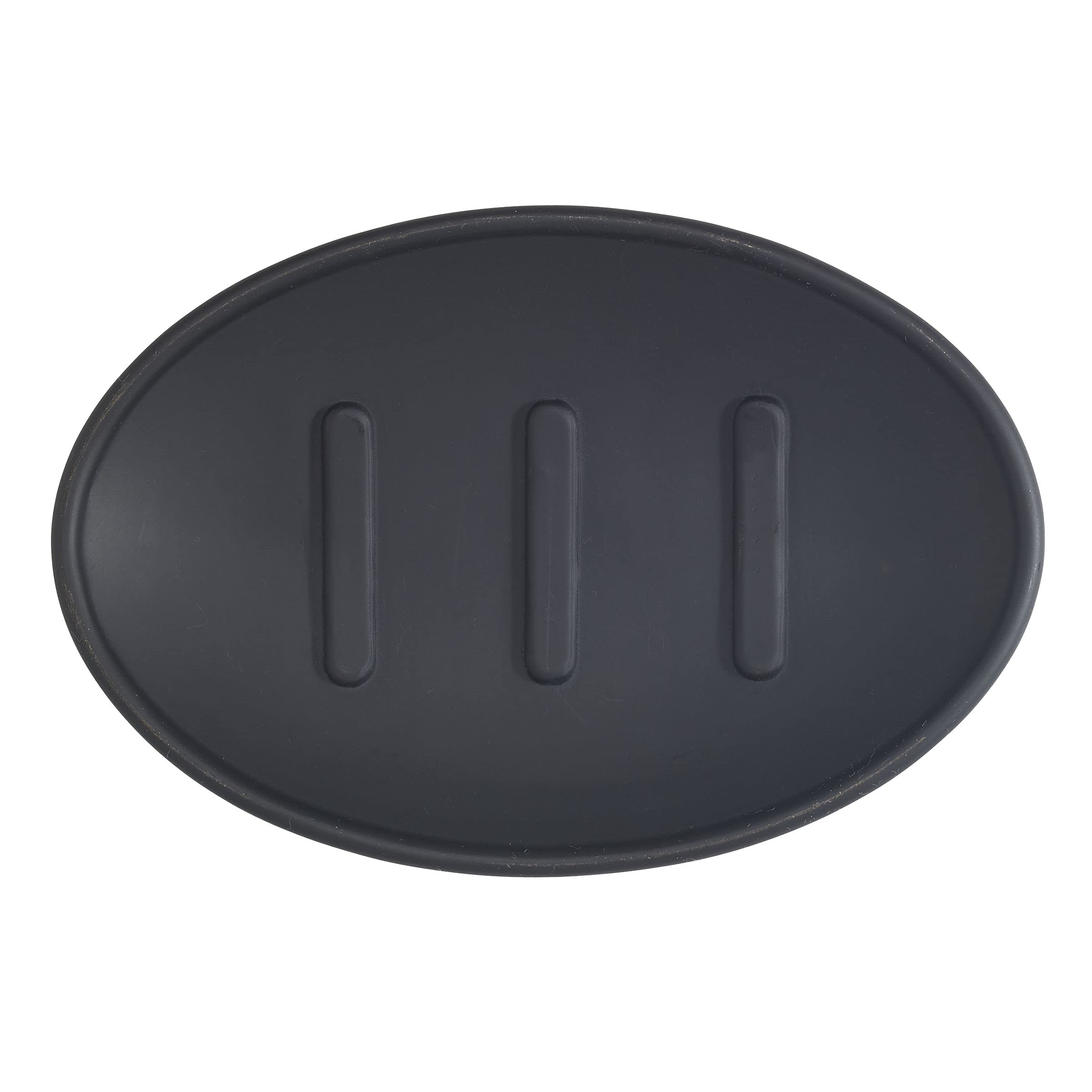 Avanti Linens - Soap Dish, Guest Bathroom Essentials, Countertop Bathroom Accessories, Modern Home Decor (Memphis Collection, Bl