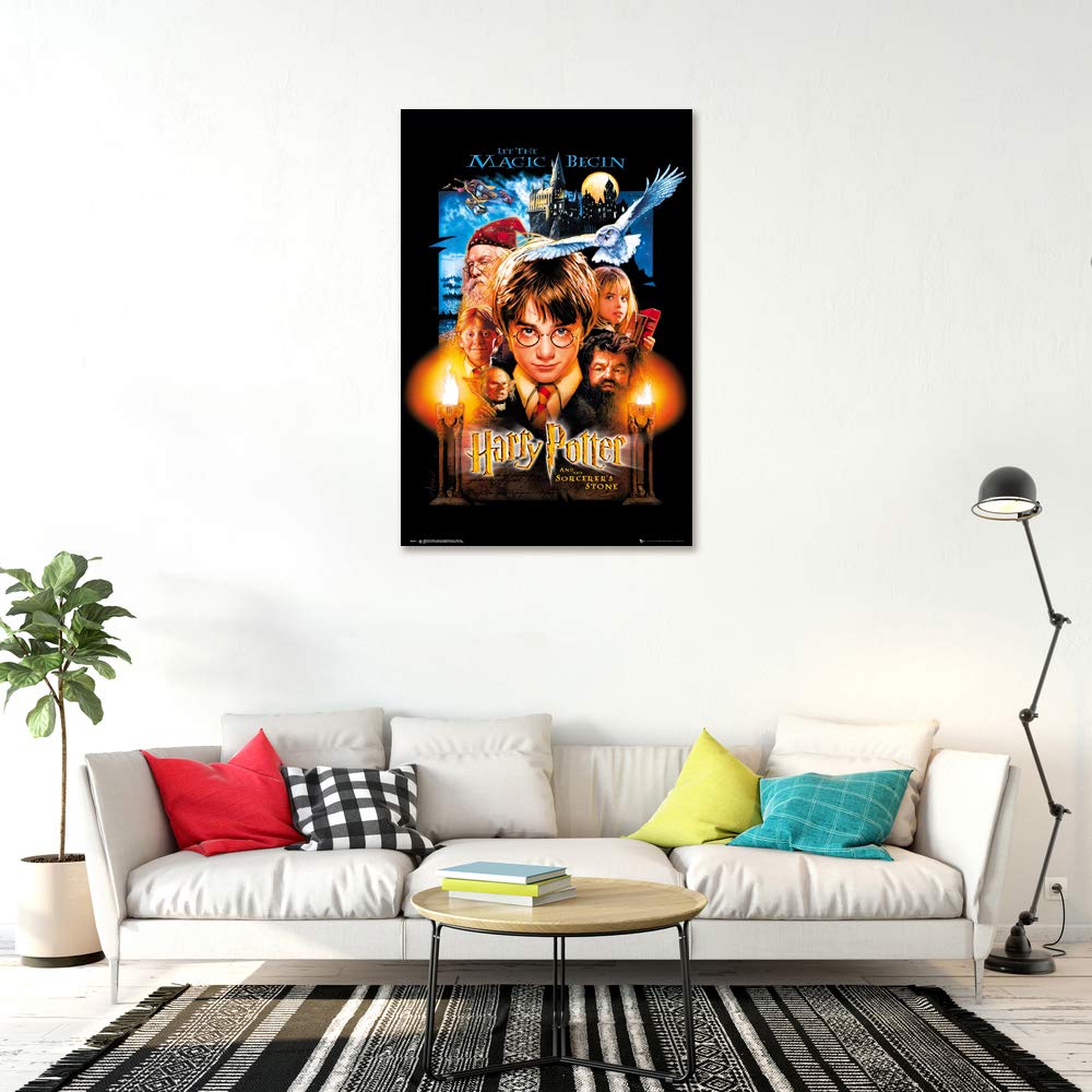 Harry Potter And The Sorcerer'S Stone - Movie Poster/Print (Us Regular Style) (Size: 24'' X 36'')