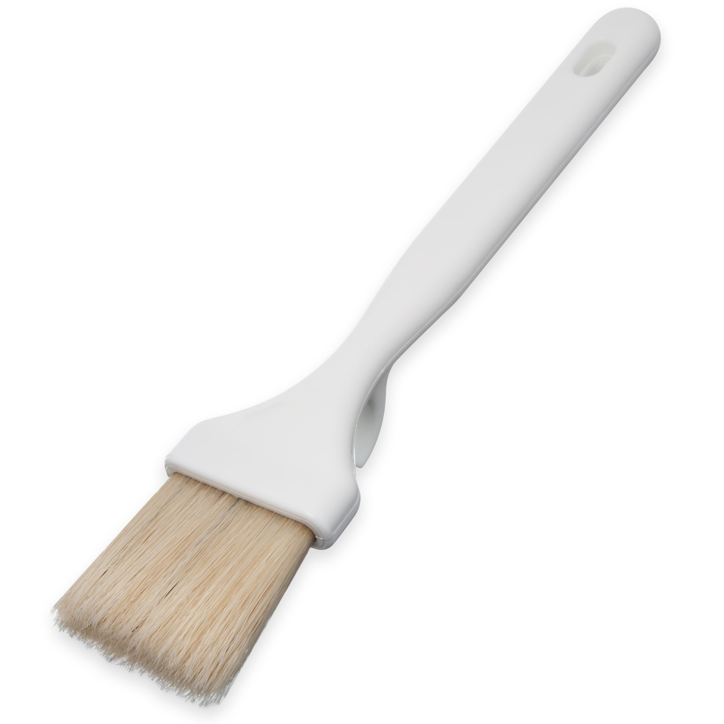 SPARTA 4037800 Meteor Boarhair Pastry Brush, Basting Brush With Built-In Projecting Hook, 2 Inches, Brown, (Pack of 12)