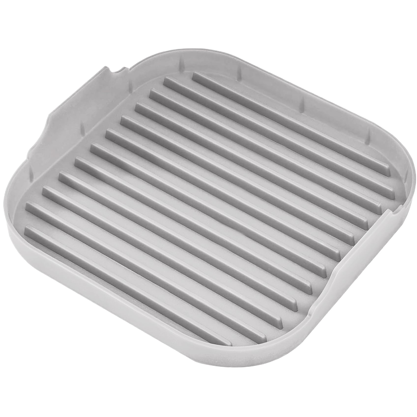 Nirelief Bacon Cooker for Microwave Oven Food-Grade Silicone Microwave Bacon Tray Non Stick Tray with Grooves Dishwasher Safe Ea