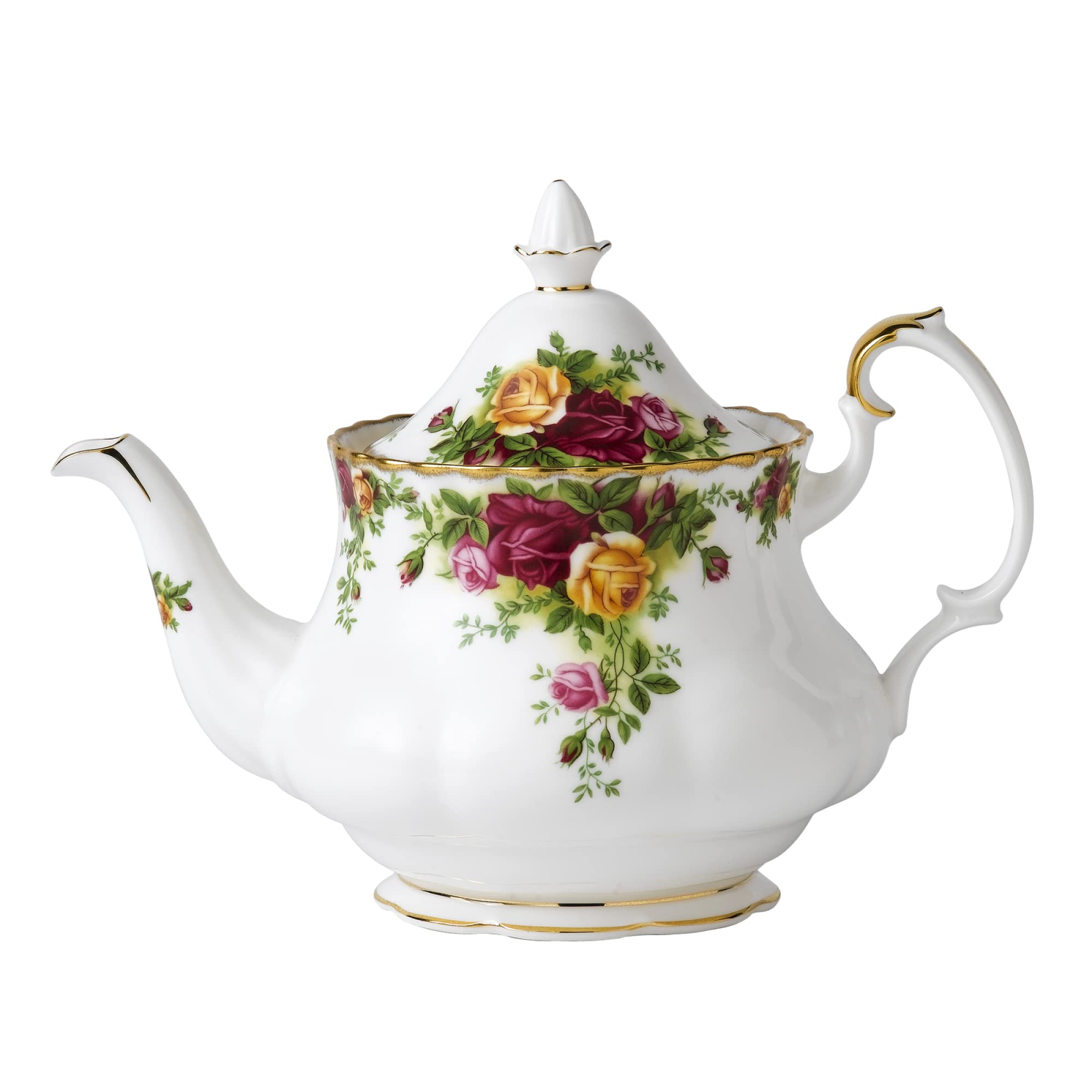 Royal Doulton Royal Albert Old Country Roses IOLCOR00192 Teapot M/S 0.8Ltr Fine Bone China Multi