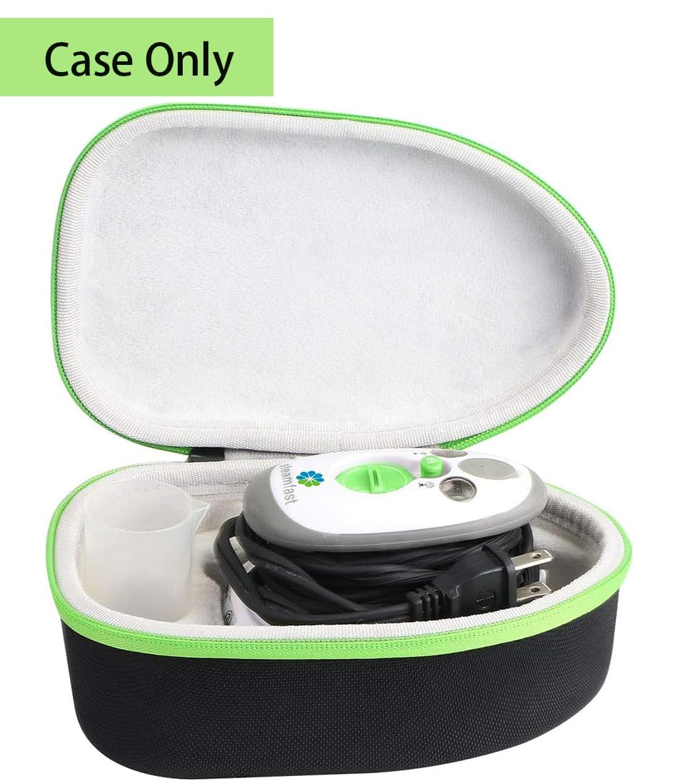 Khanka Hard Travel Case Replacement For Steamfast Sf-717 Mini Steam Iron (Inside Green)