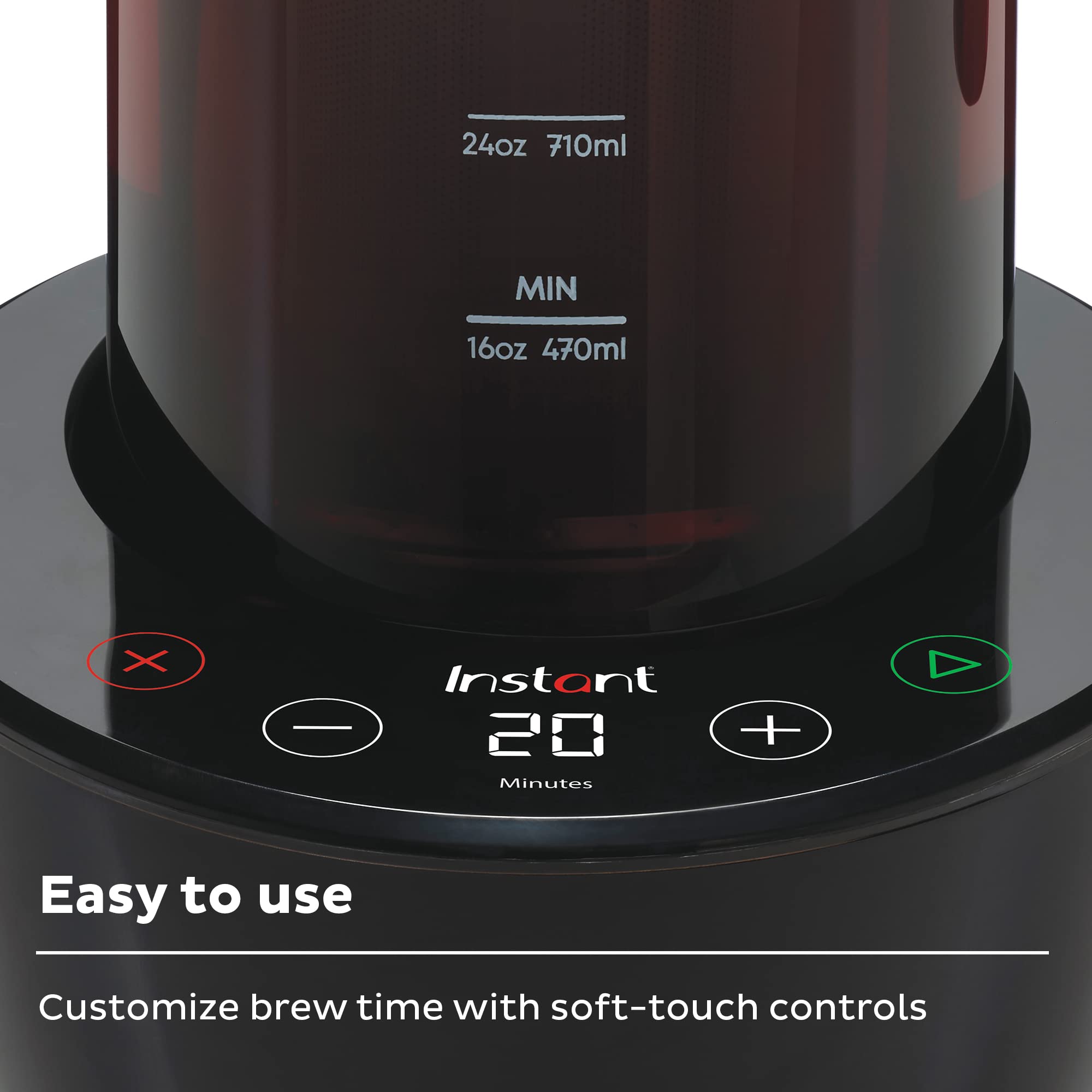 Instant Cold Brew Electric Coffee Maker, From The Makers Of Instant Pot, Customize Your Brew Strength, Easy-To-Use, Dishwasher S