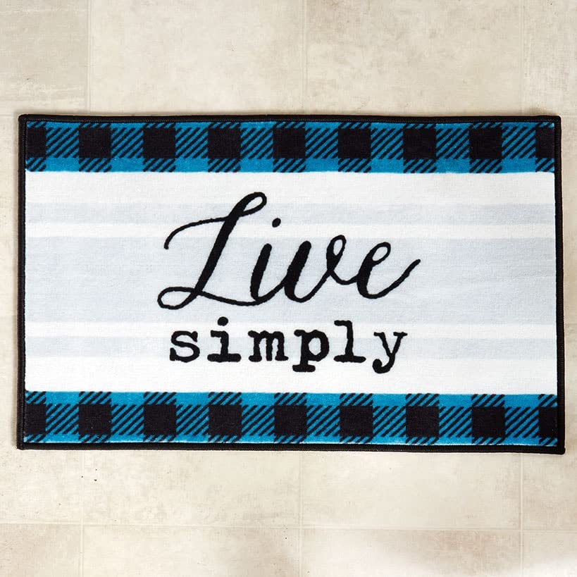 Live Simply Spring Truck Bathroom Collection - Bath Rug – Homenkitchenshop