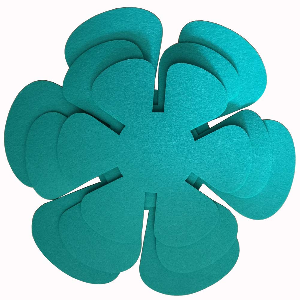 Hawok Pot/Pan Protectors-Set Of 3 Diamenter 8 Inch 10Inch 12Inch Malachite Green