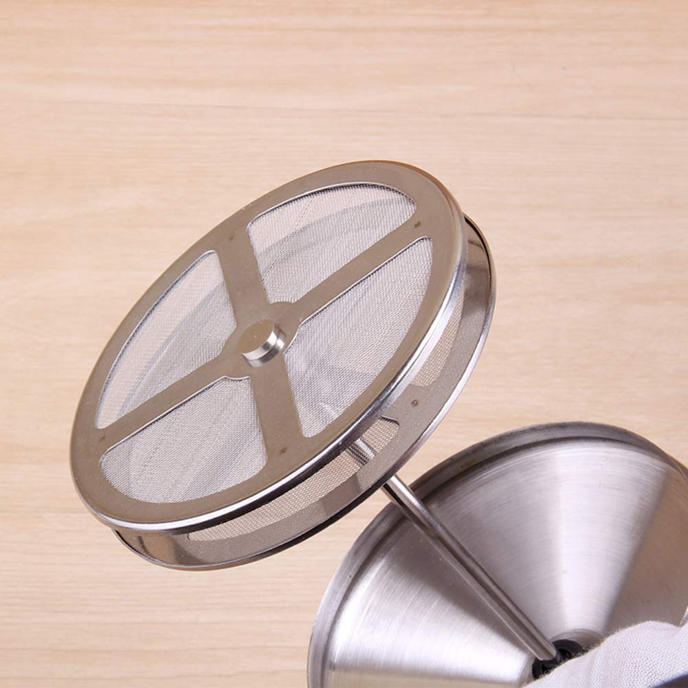 Manual Stainless Whipped Cream Dispenser - Stainless Steel Handheld Diy Whipped Cream Dispenser - Perfect Cream Whipper Maker Fo