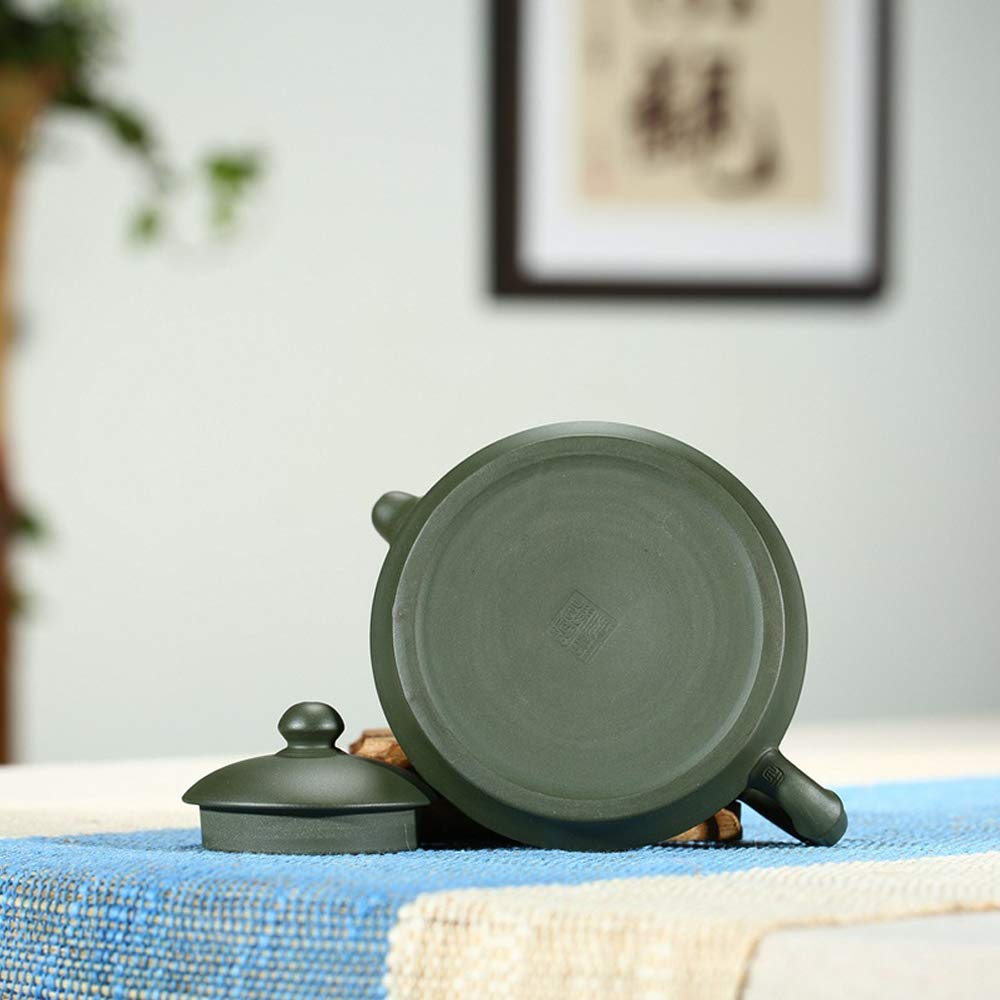 Chinese Yixing Purple Clay Handmade Half Moon Tea Pot Zisha Zi Ni Teapot 9Oz/250Cc