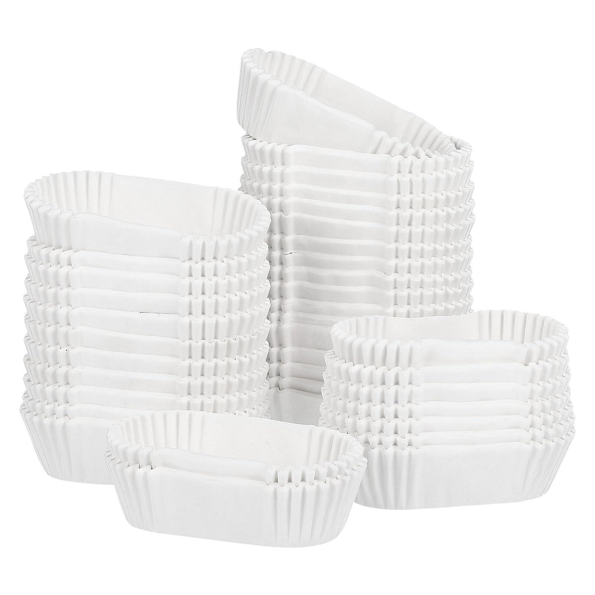 Jumbo Cupcake Liners Muffin Pan Baking Cups:1000Pcs Oval Cake Paper Muffin Cups Grease Proof Cupcake Liners Boat Shape Paper Cup