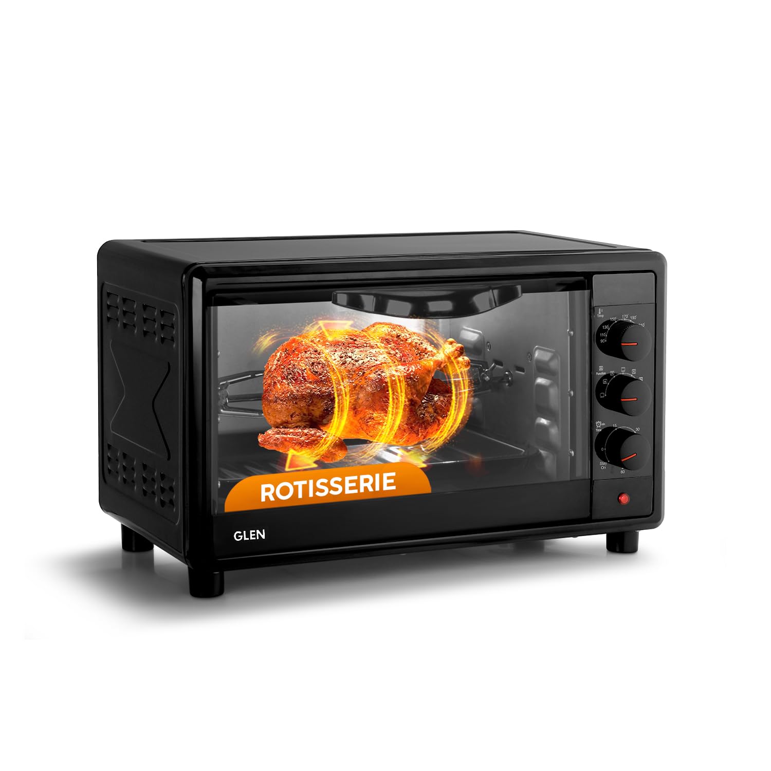 Glen Multi-Function Otg For Kitchen, 25 Litre, 1700W, Oven Toaster Griller With 6 Heating Modes, Adjustable Temperature & Timer,