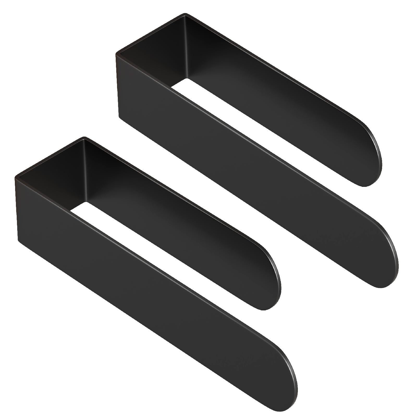 HUFEEOH 2 Pack Adhesive Hand Towel Holder, Sticky Towel Bar Towel Holder Wall Mounted, Stainless Steel Kitchen Towel Holder Hand