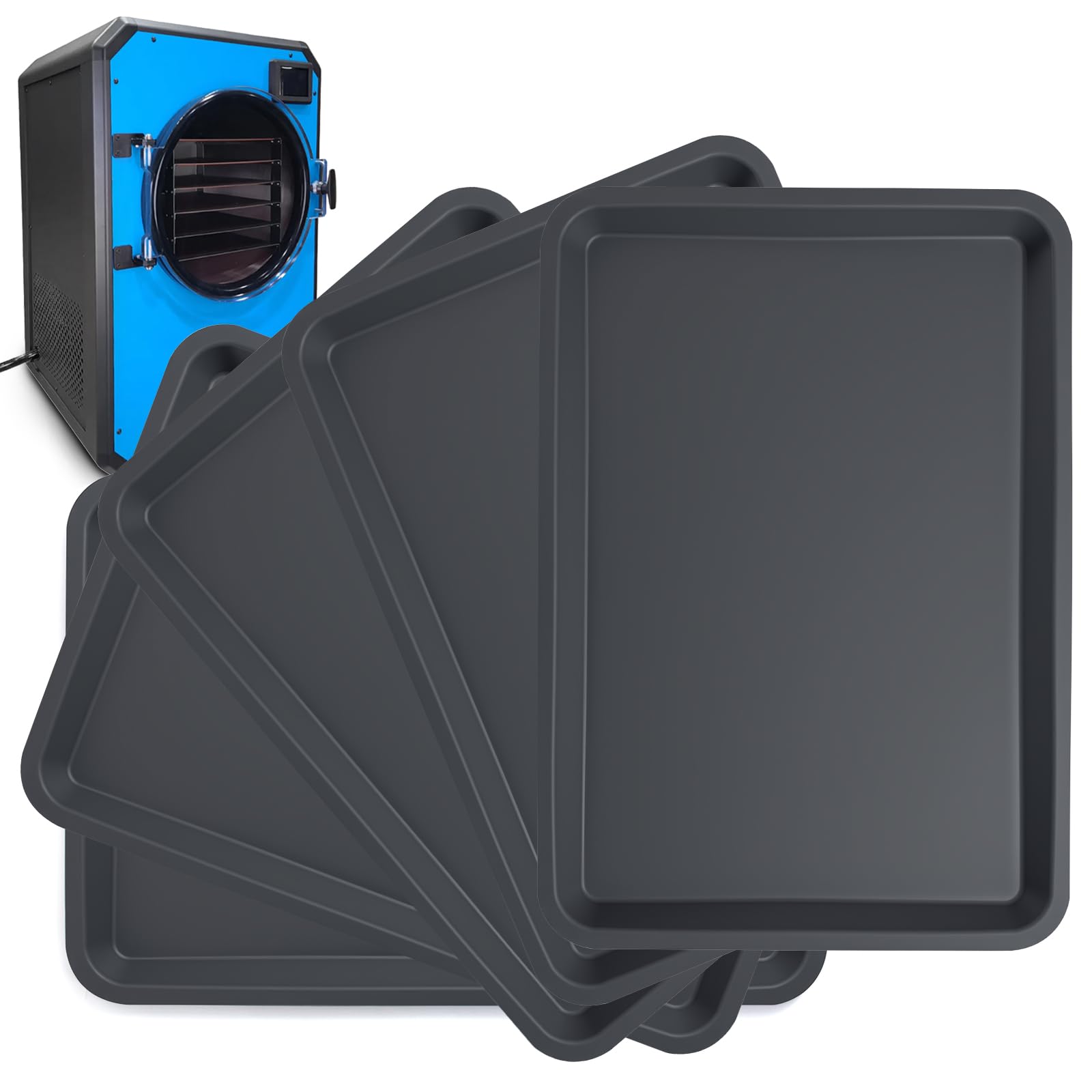 5 Sets Silicone Mats Compatible For Blue Alpine Freeze Dryer Medium Trays