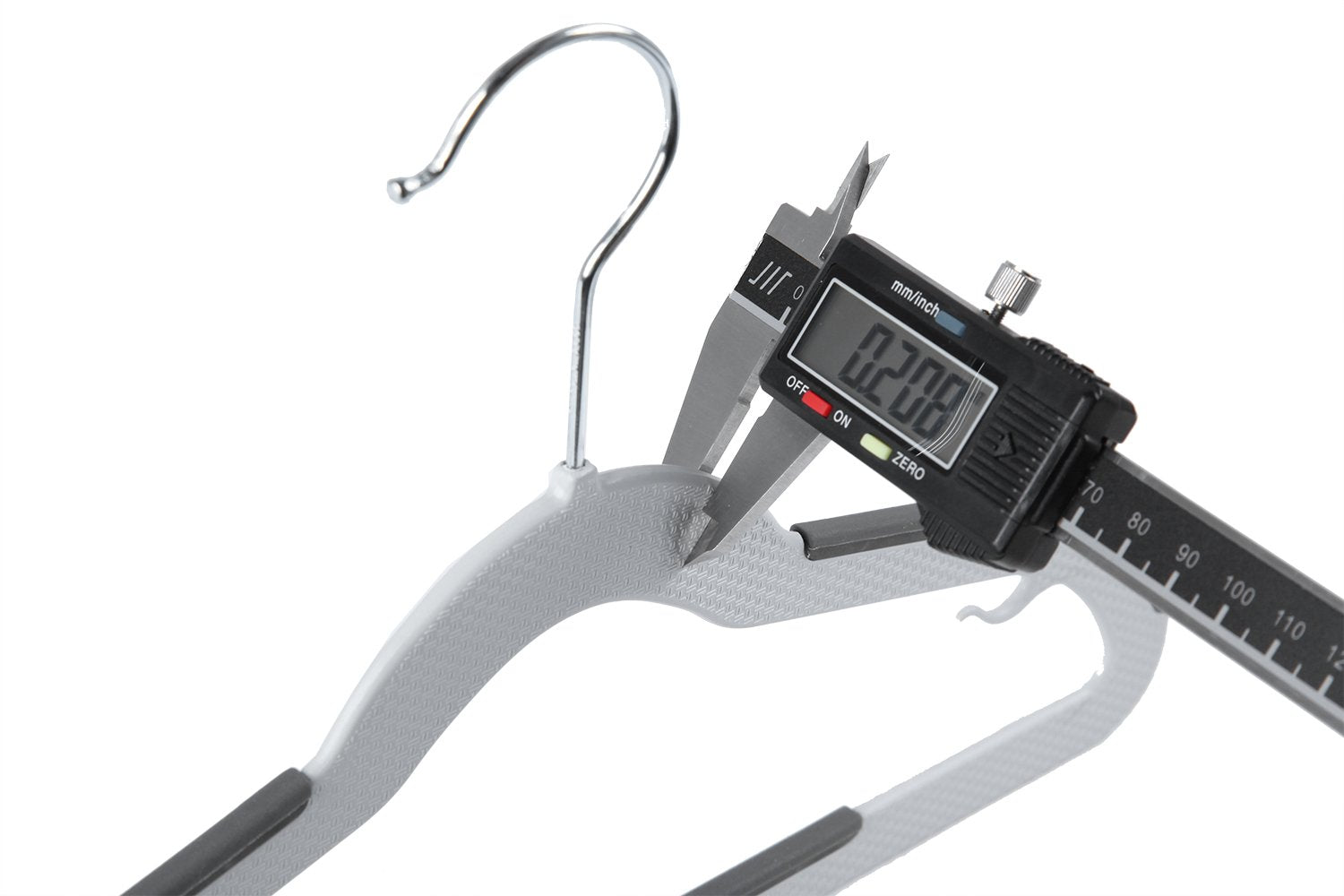 Finnhomy Extra Strong 30 Pack Plastic Hangers For Baby And Kids, Children Clothes Hangers With Non-Slip Pads, Great For Any Baby