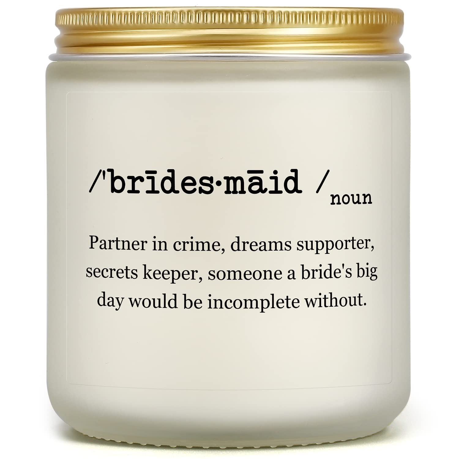 Bridesmaid Gifts, Maid of Honor Gift from Bride, Bridesmaids Proposal Gifts for Wedding Bridal Party Bachelorette, Funny Bridesm