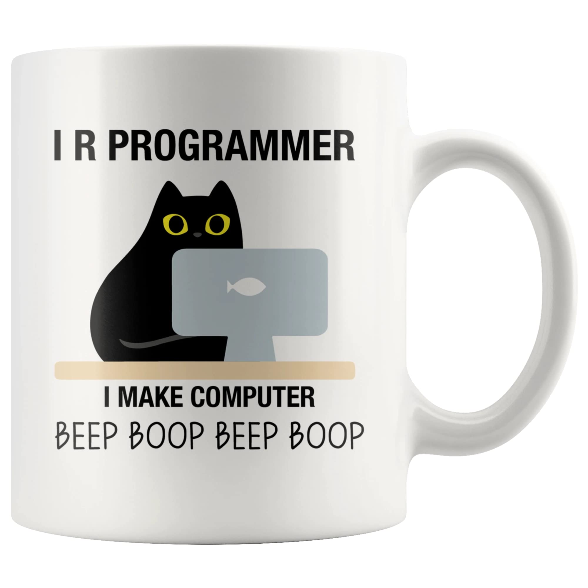 Panvola I R Programmer I Make Computer Beep Programmer Gifts To Boyfriend Husband From Girlfriend Wife Cat Lover Programming Stu