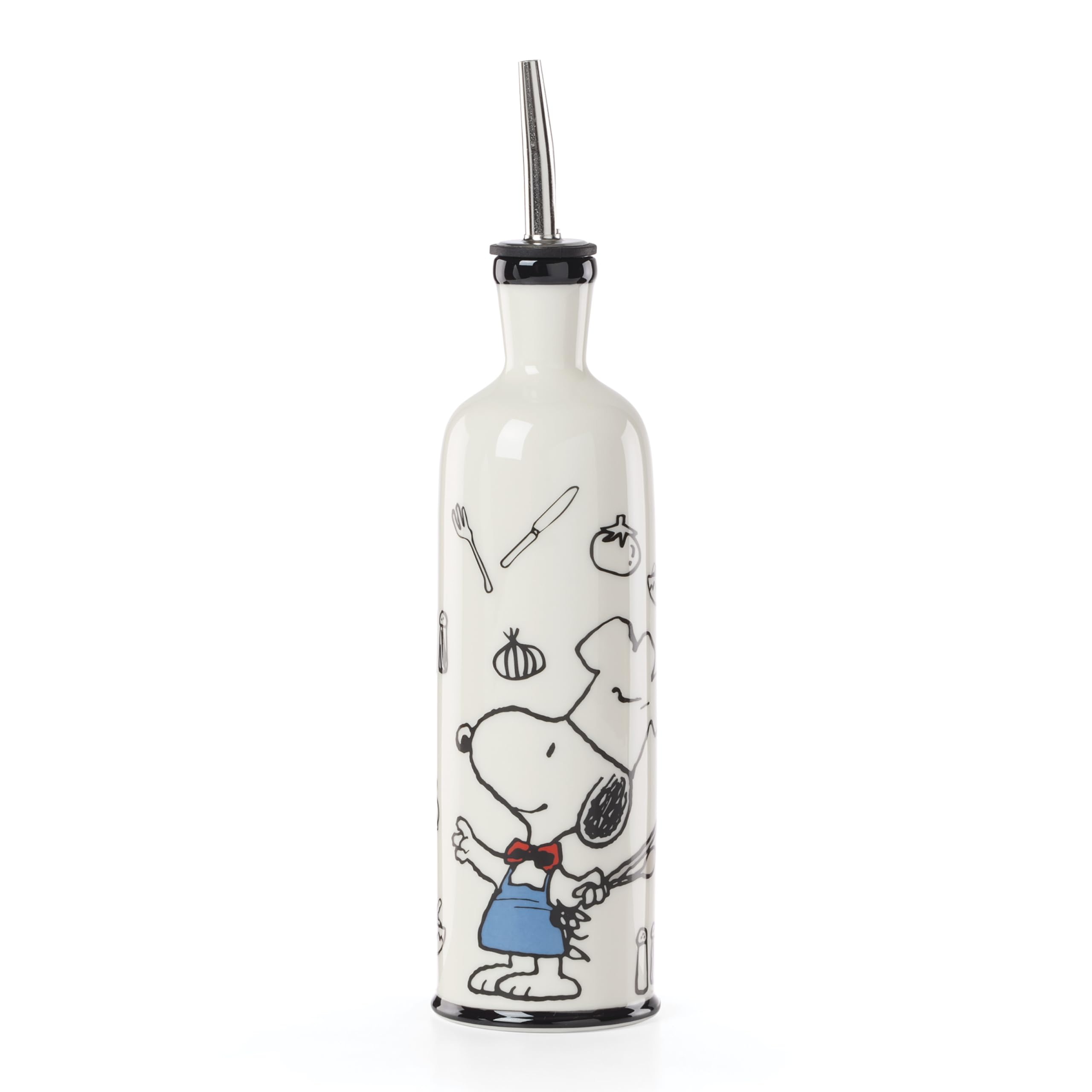 Lenox Home And Kitchen, Chef Snoopy Oil Bottle, Porcelain Material, Kitchen Gadgets, Oil Dispenser Bottle, Table Decor And Acces