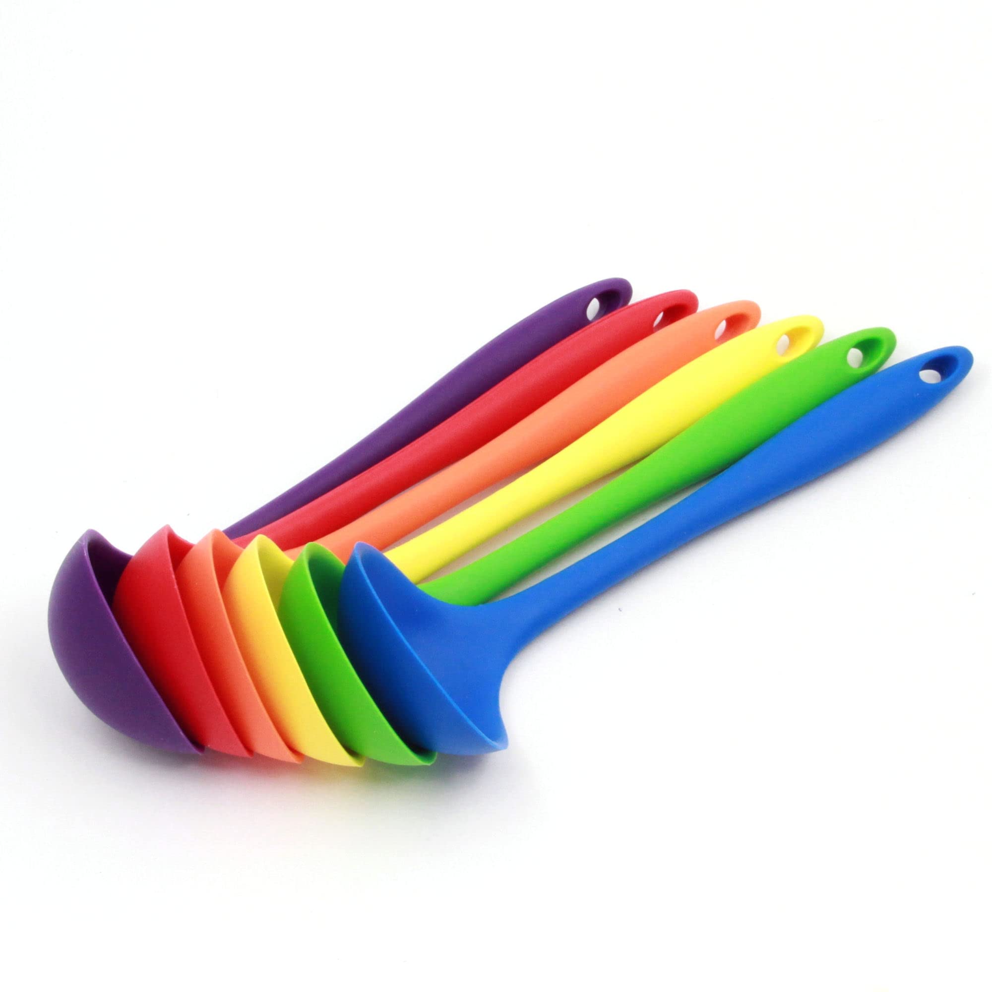 Chef Craft Premium Silicone Cooking Ladle, 11.25 Inch, Orange