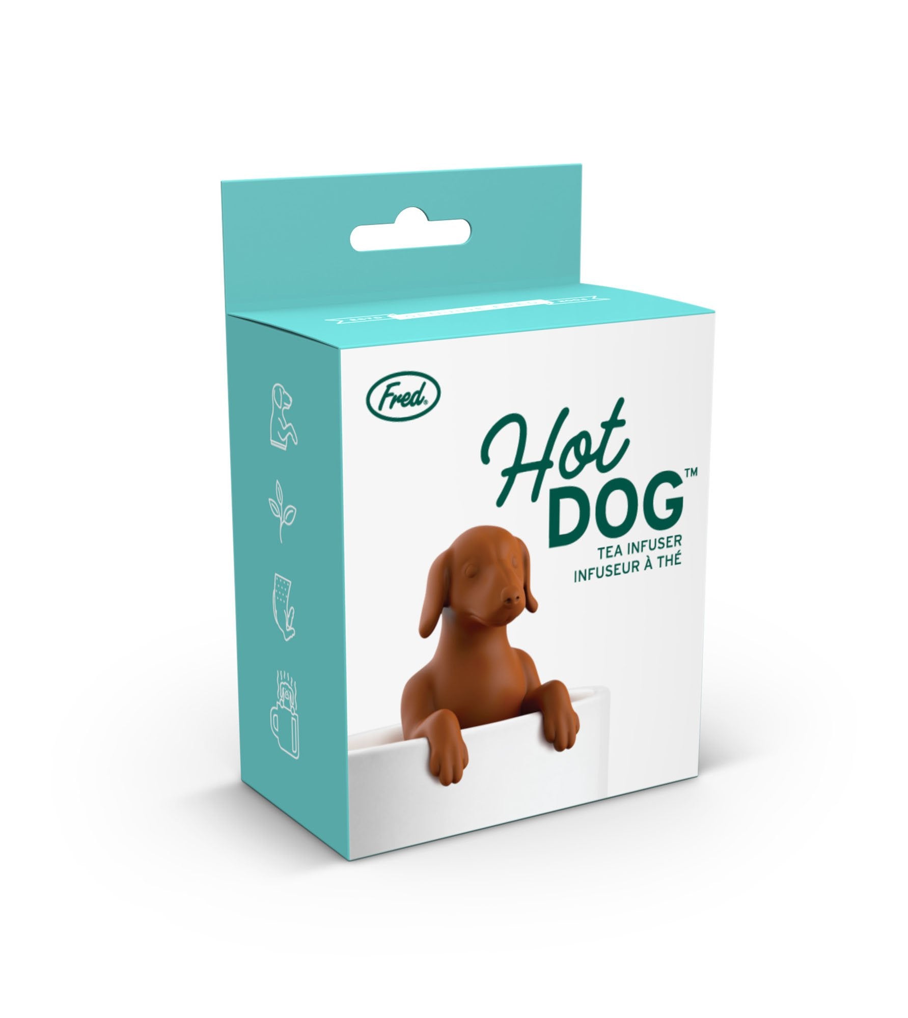 Genuine Fred Hot Dog Silicone Tea Infuser