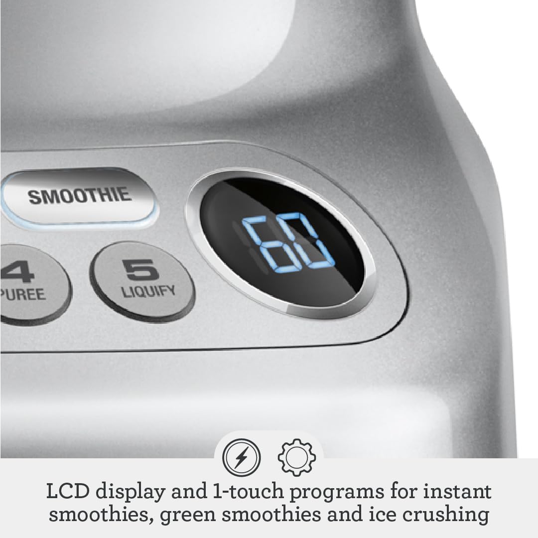 Breville The Fresh & Furious Blender, Bbl620Sil, Silver