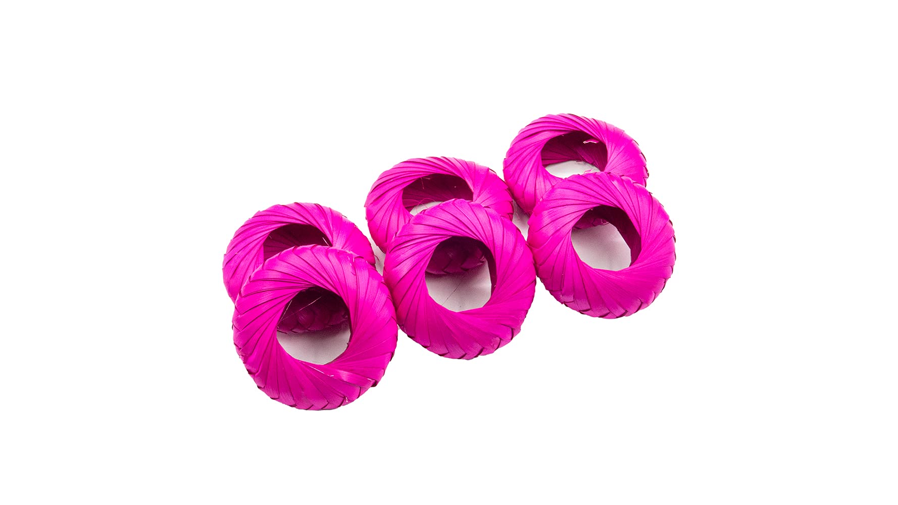 Napkin Rings Rustic Hand Woven Set Of Colorful Ring Holder Coastal Tropical Beachy Napping Rings For Thanksgiving Xmas Wedding E