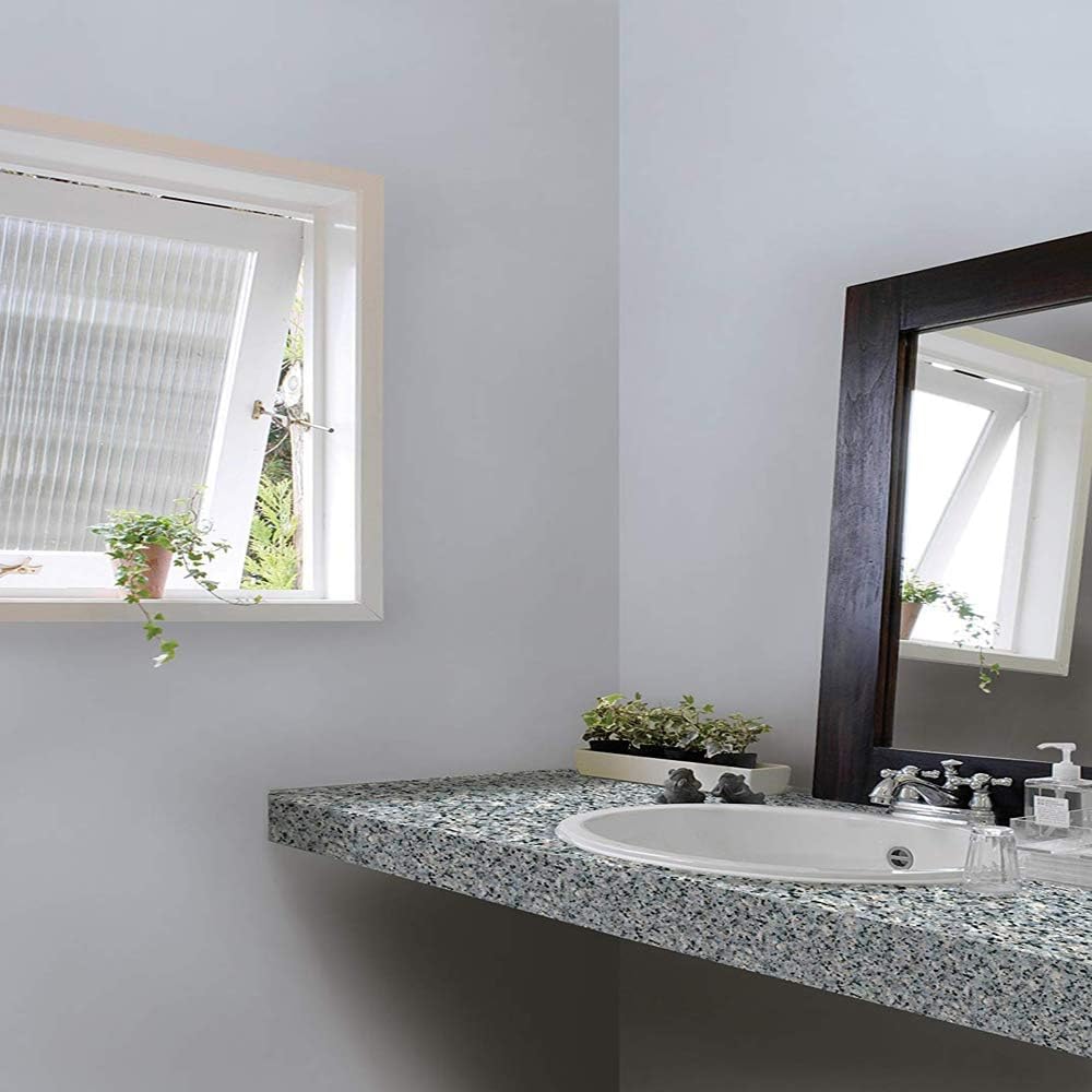 D-C-Fix 346-0180 Decorative Self-Adhesive Film, Grey Granite, 17 X 78 Roll