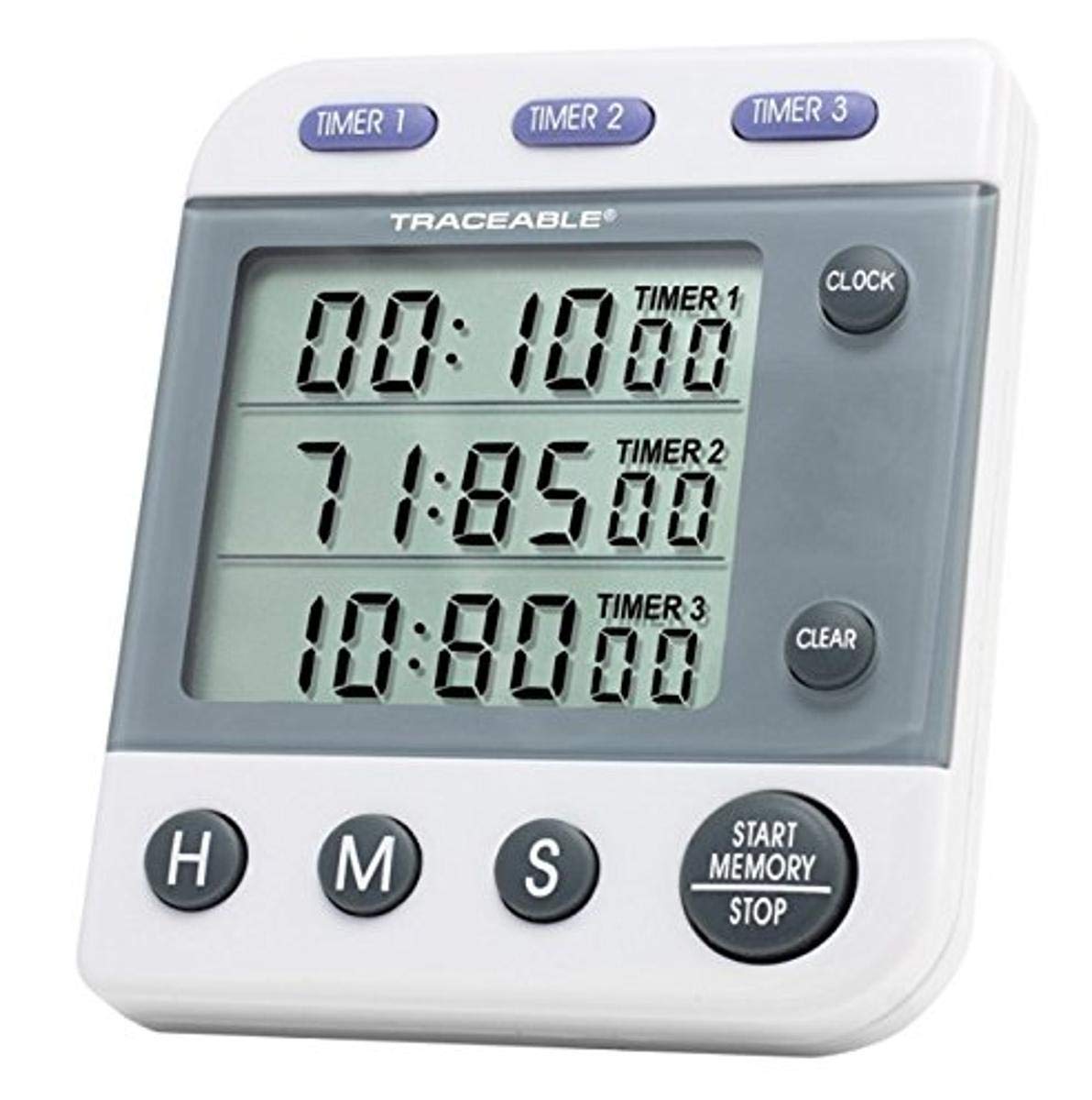 3 Line Timer Control Company 5008 Traceable Three-Line Alarm Timer – Homenkitchenshop
