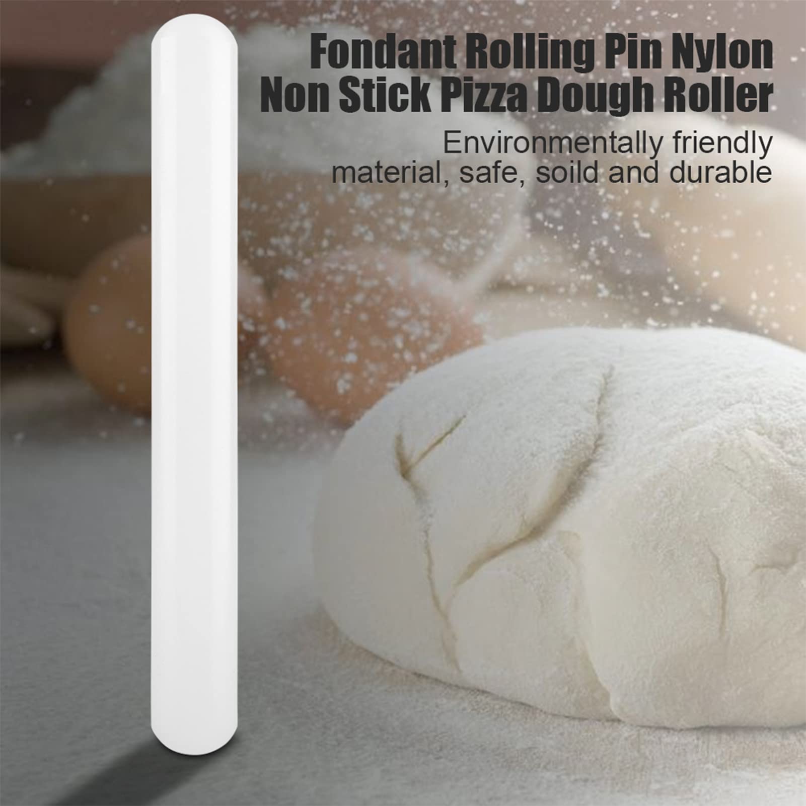 Rolling Pin Nylon Non Stick Fondant Pizza Dough Roller For Pastry Diy Cake Baking Tool For Cookie Pasta