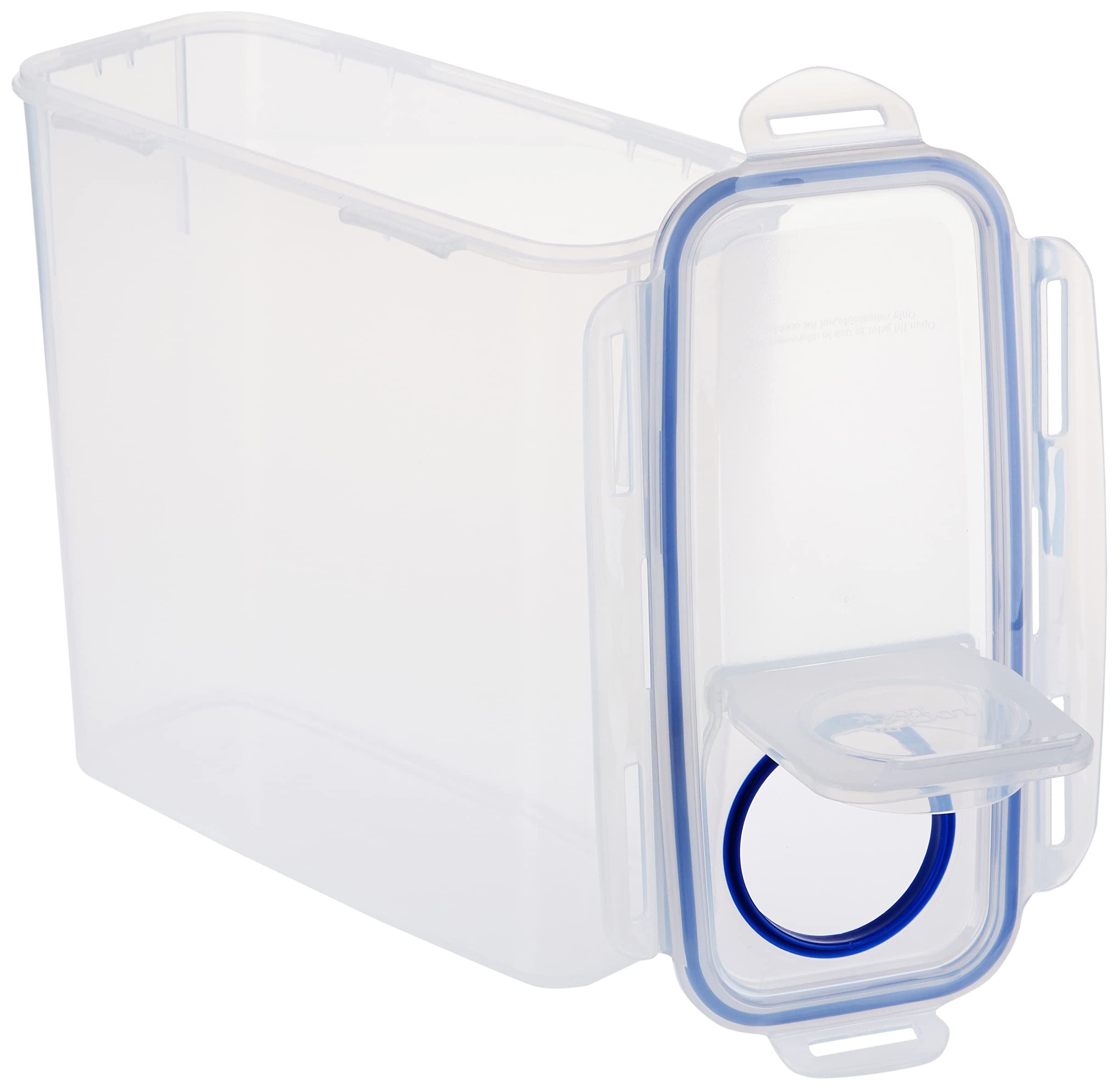 Lock & Lock Easy Essentials Food Storage Bin Set For Pasta, Flour, Sugar/Airtight Container Lids/Bpa-Free/Dishwasher Safe, 8 Pie