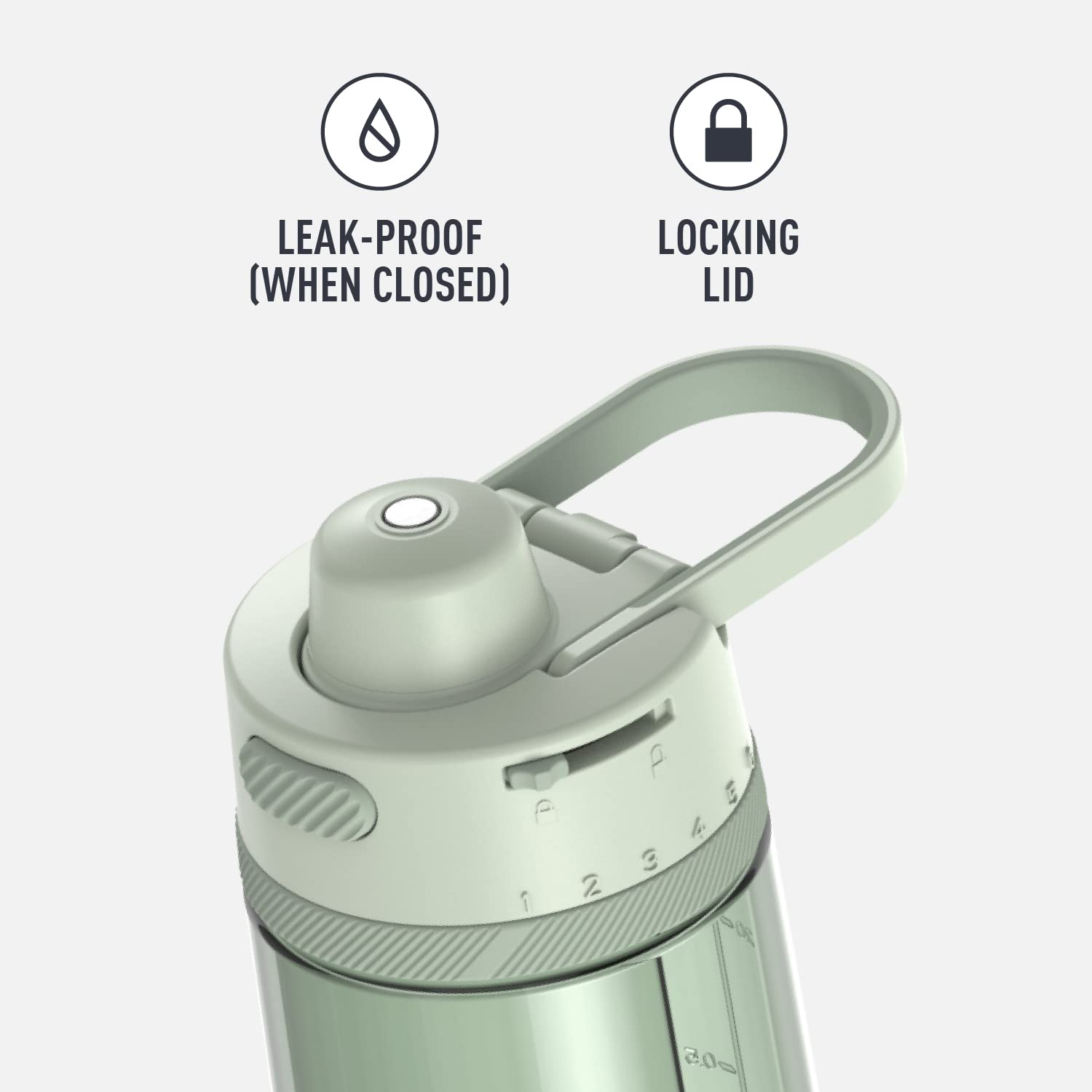 Alta Series By Thermos Hydration Bottle With Spout 24 Ounce, Matcha Green