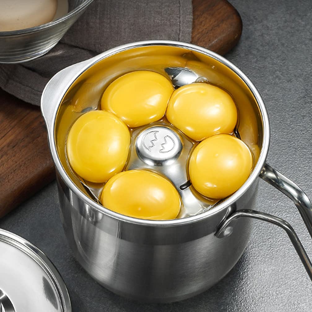 Angoily Egg Separator Egg Yolk White Separator Tool, Food Grade Egg Divider Stainless Steel Egg Sieve Kitchen Gadget Cooking Bak