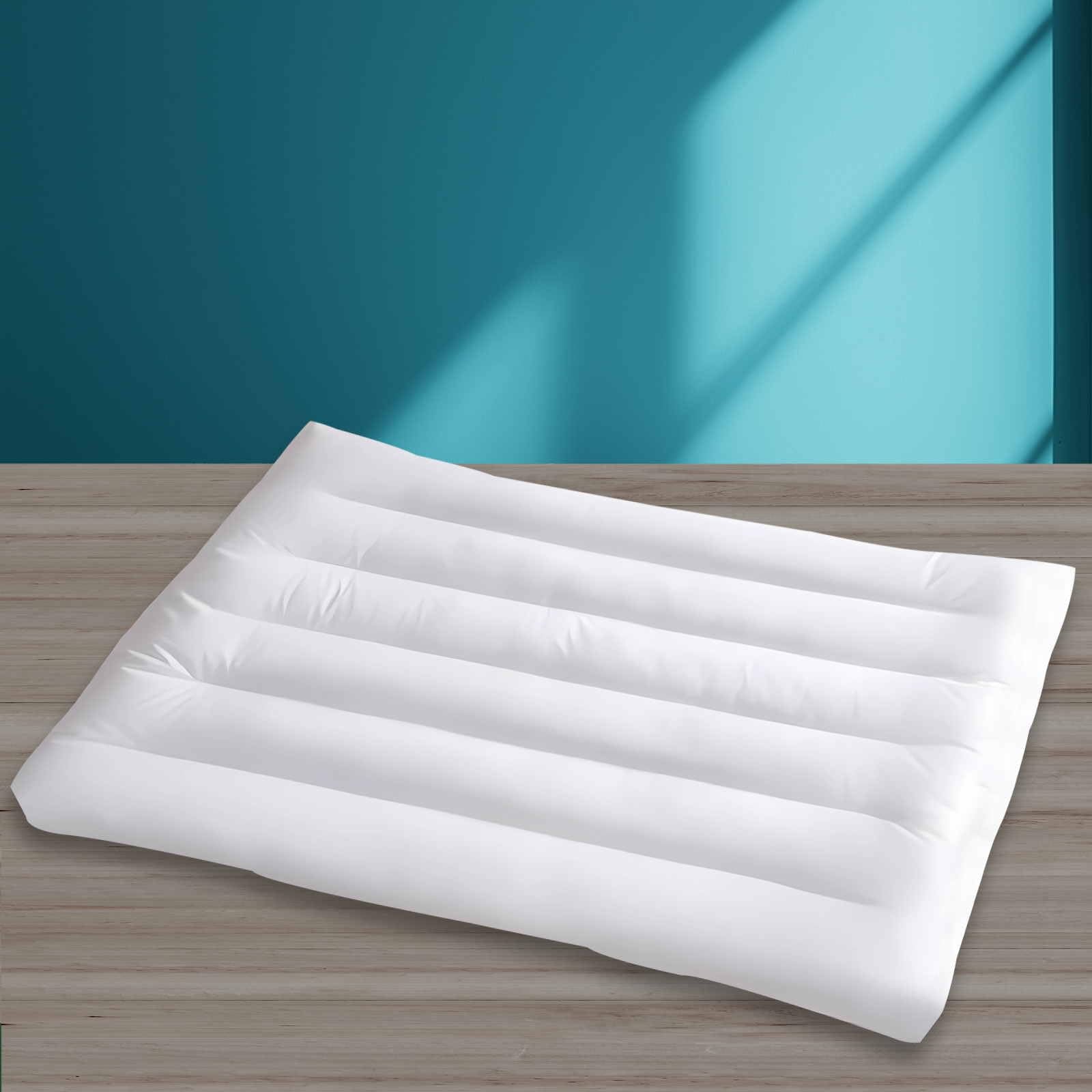 Medium Thin Bed Pillow Queen 1 Pack